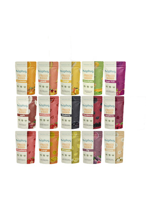 HapHug Freeze Dried - Mega Paket - Freeze Dry Sağlıklı Atıştırmalıklar - 15 P...