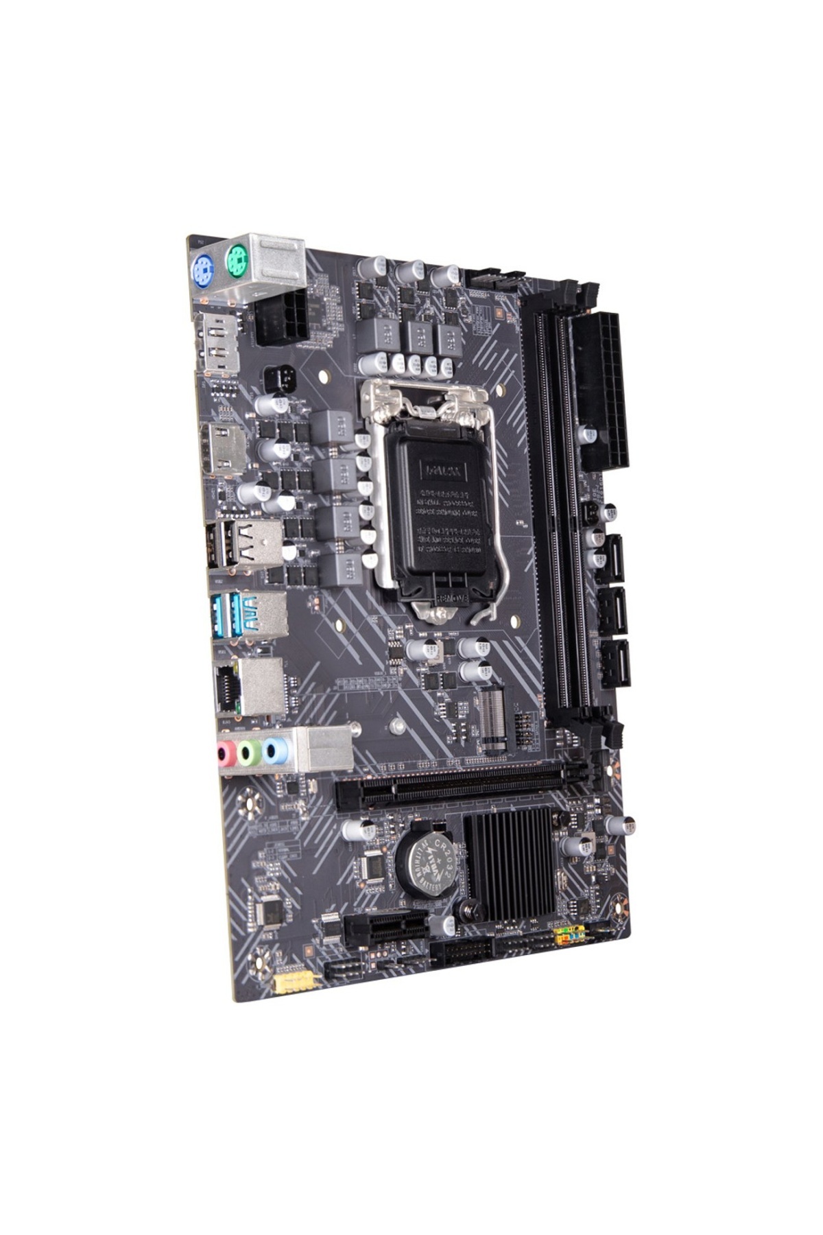 Resim TURBOX H510P V1.1 Sata,M2 Ddr4 3200MHz Usb3.0 Dp Hdmi Ses G.Lan 1200 Anakart 