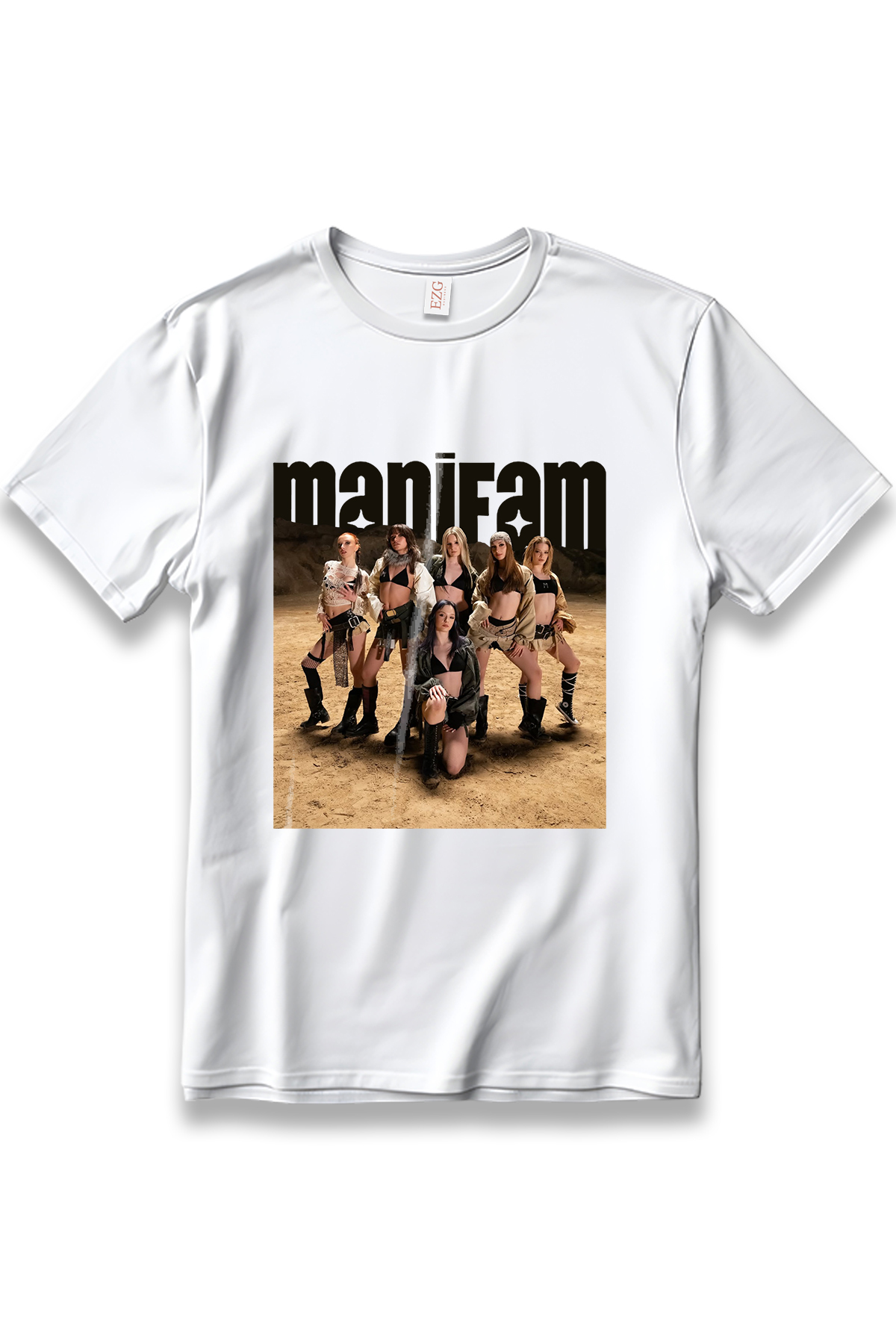 EZG Business maniFAM Manifest Grubu Tasarım T-Shirt Baskılı Unisex