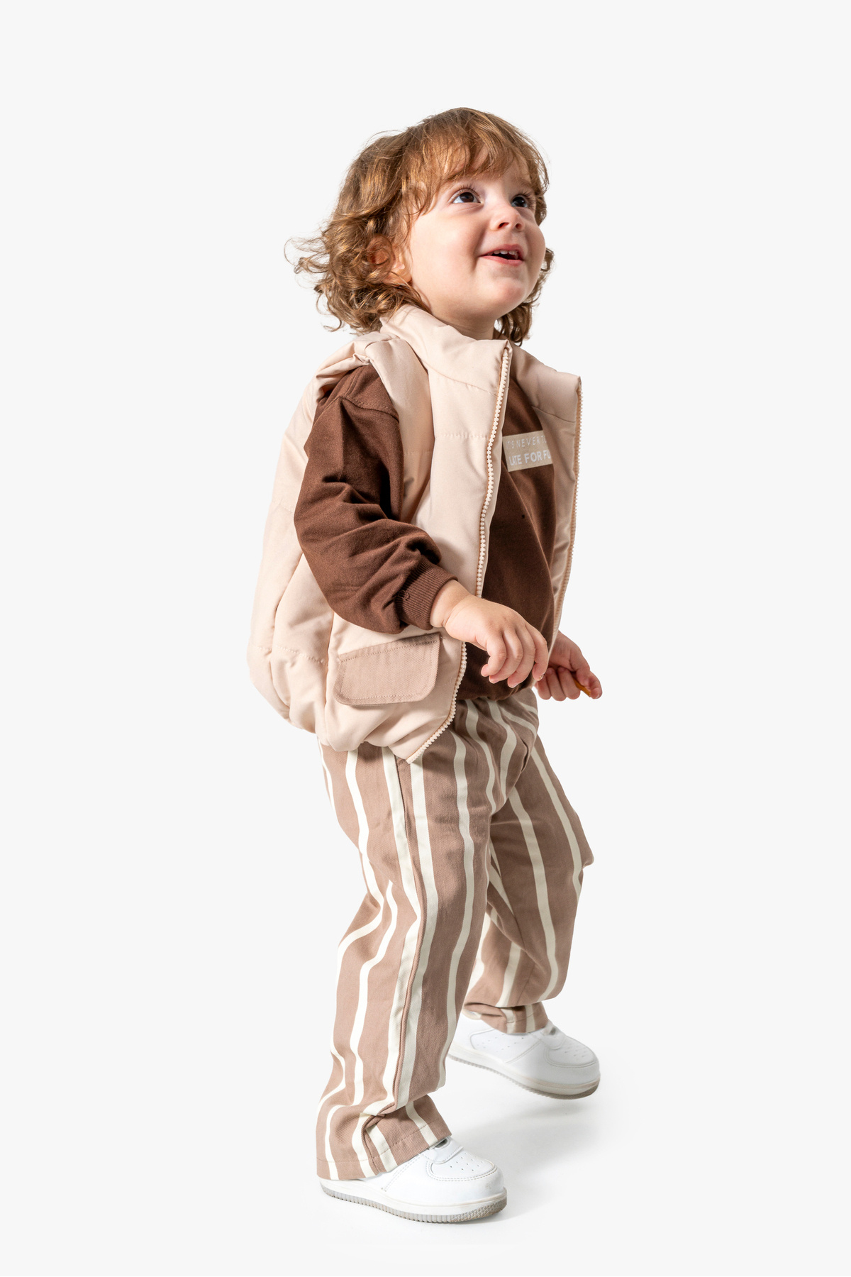 Jikko Baby Şerit Pantolonlu Yelekli 3’lü Takım 9075 fotoğrafı 2 (önizleme)