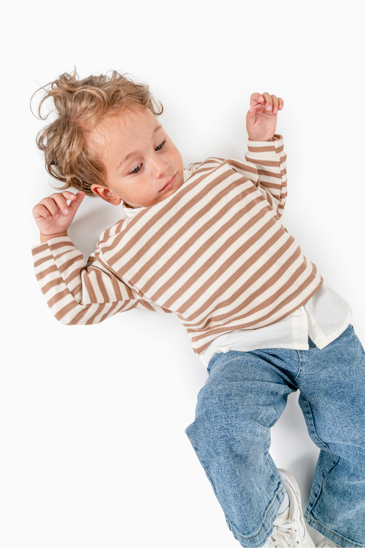 Jikko Baby Gömlek Sweat Pantolon Takımı 9071 fotoğrafı 3 (önizleme)