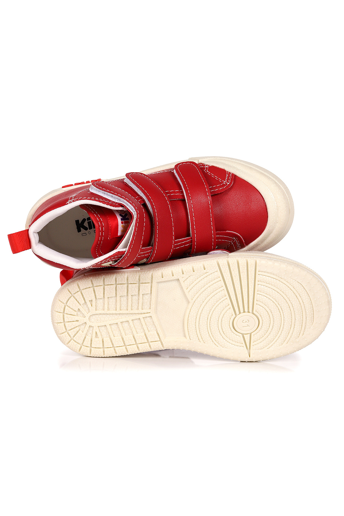 Kiko Kids-Garf Daily Velcro Girls' Boat Shoes 5