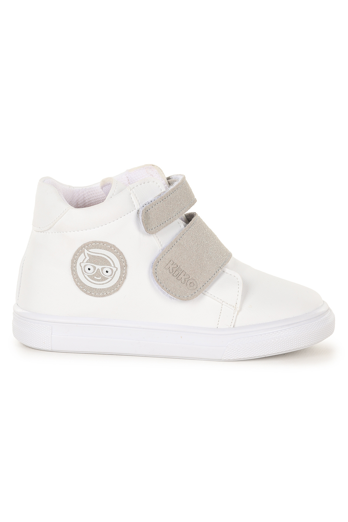 Kiko Kids-Coyote Velcro Girls' Daily Boat Shoes 4