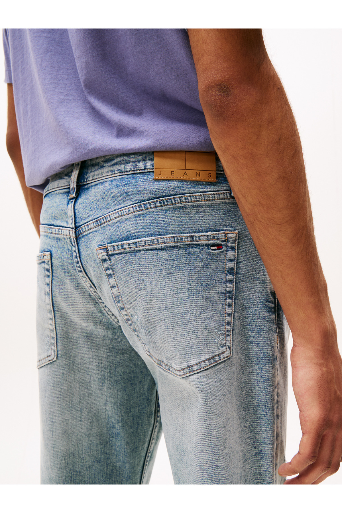 شلوار جین مردانه راسته فاق نرمال | تامی هیلفیگر Tommy Hilfiger DM0DM21239 - تصویر 3