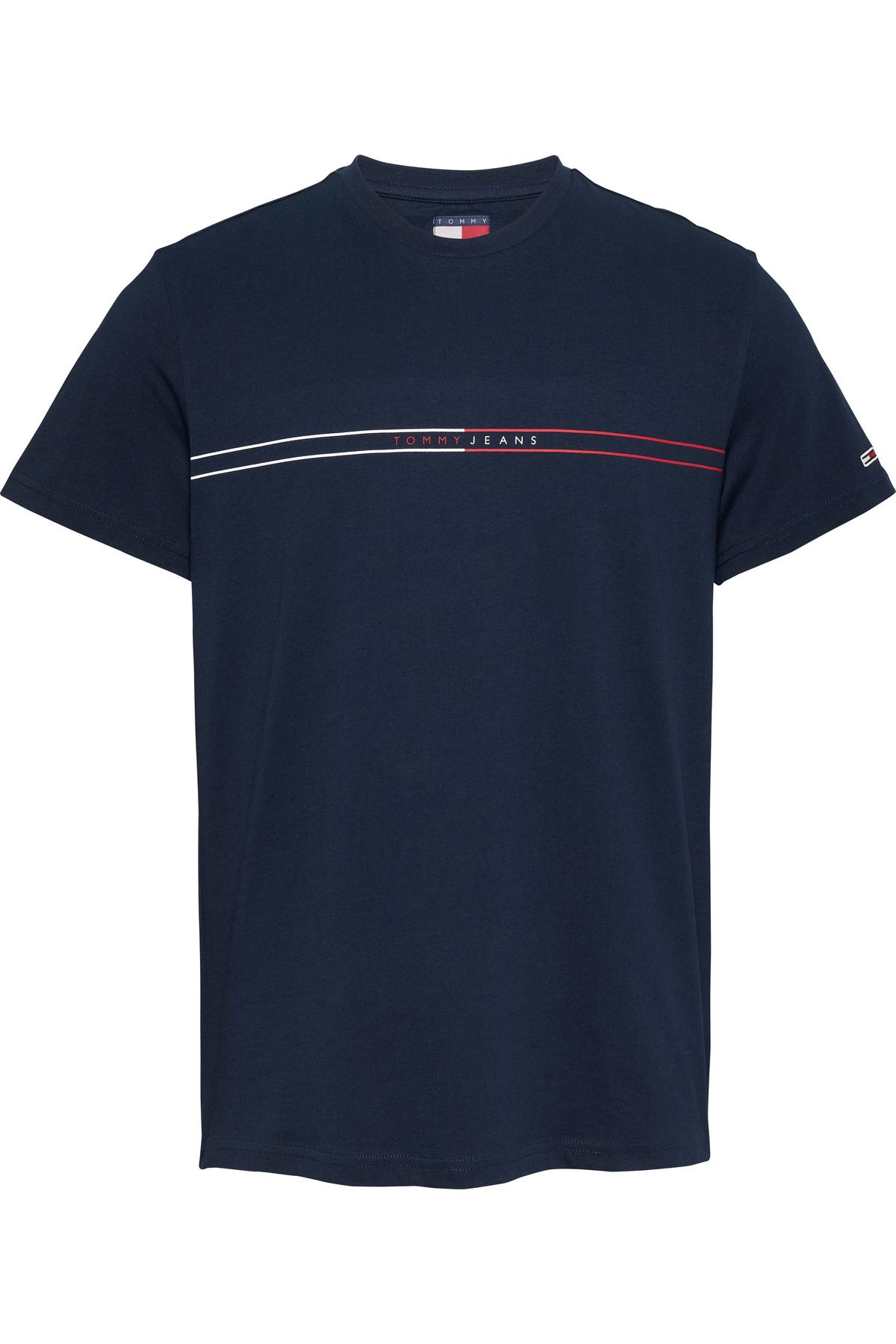 Tommy Hilfiger-Cotton T-Shirt with Crew Neck Suitable for Daily Use 1