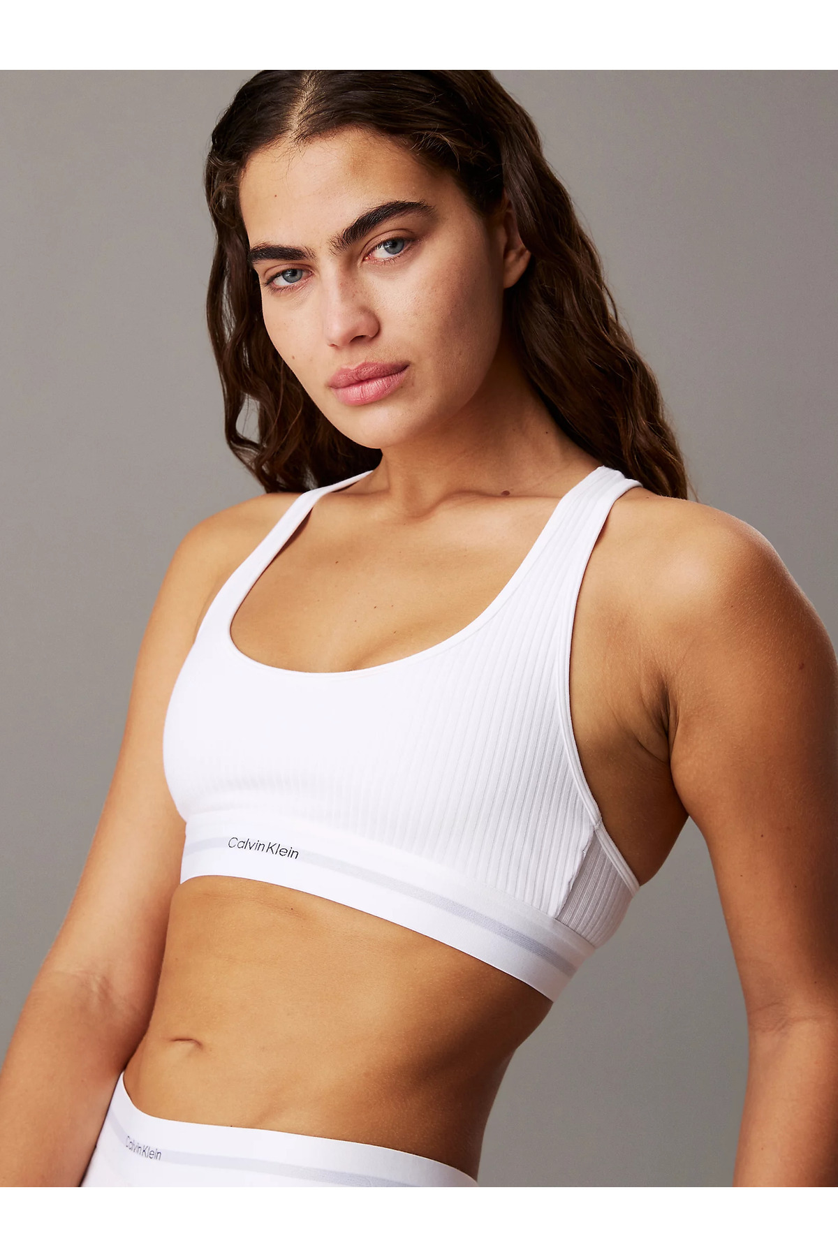 Calvin Klein-Könnyen bélelt logós bralet 3