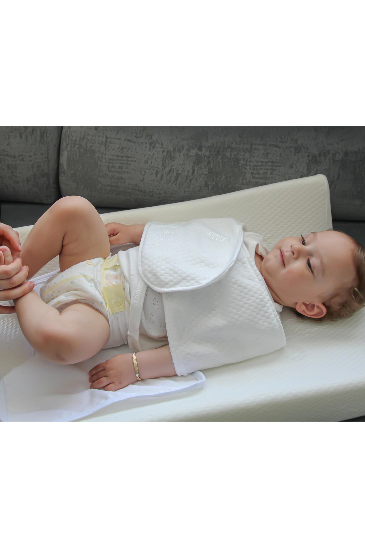 Babyjem Kundaklı Alt Değiştirme Ekru fotoğrafı 3 (önizleme)