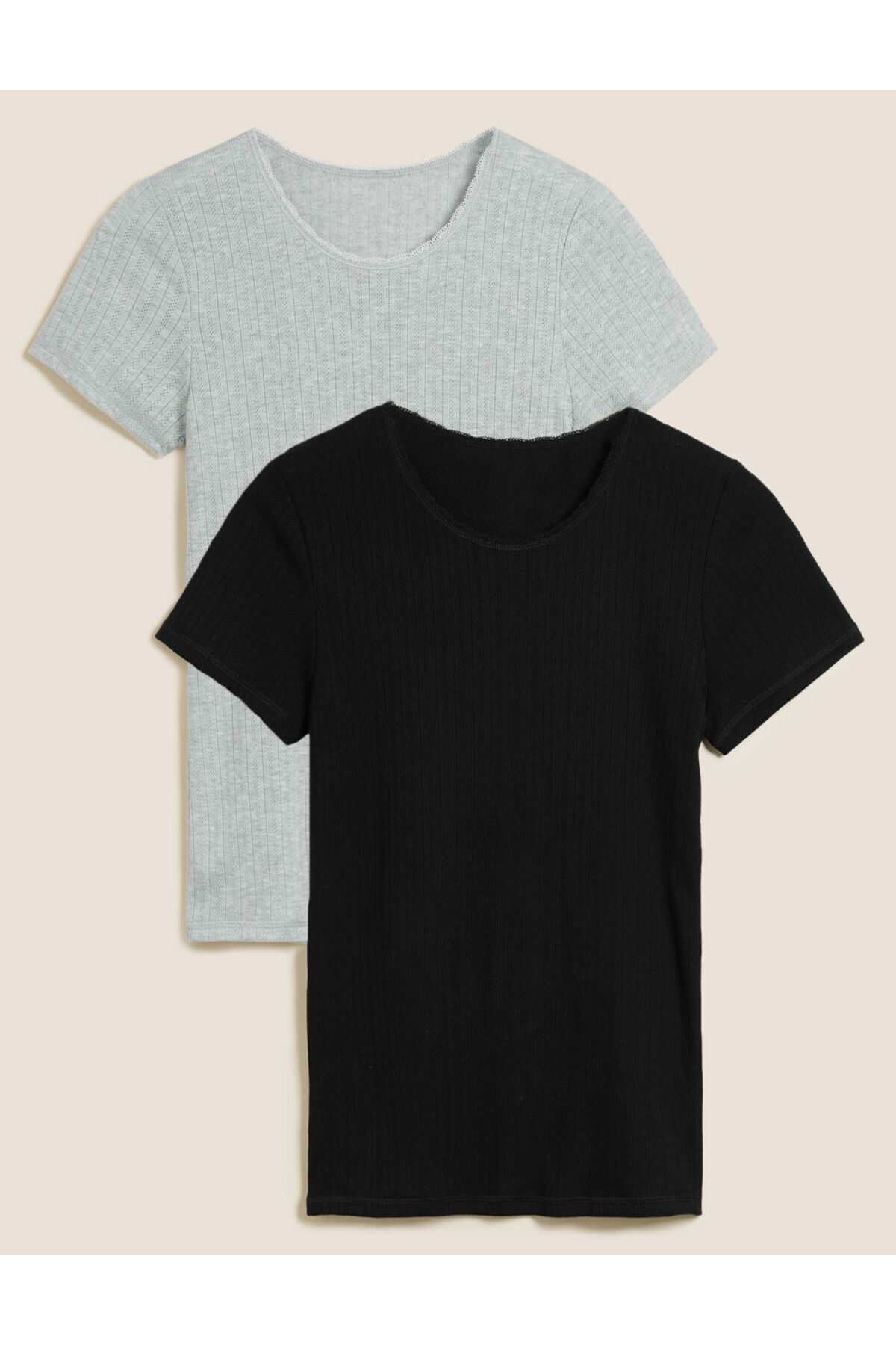 Marks & Spencer 2'li Kısa Kollu Termal Atlet Seti