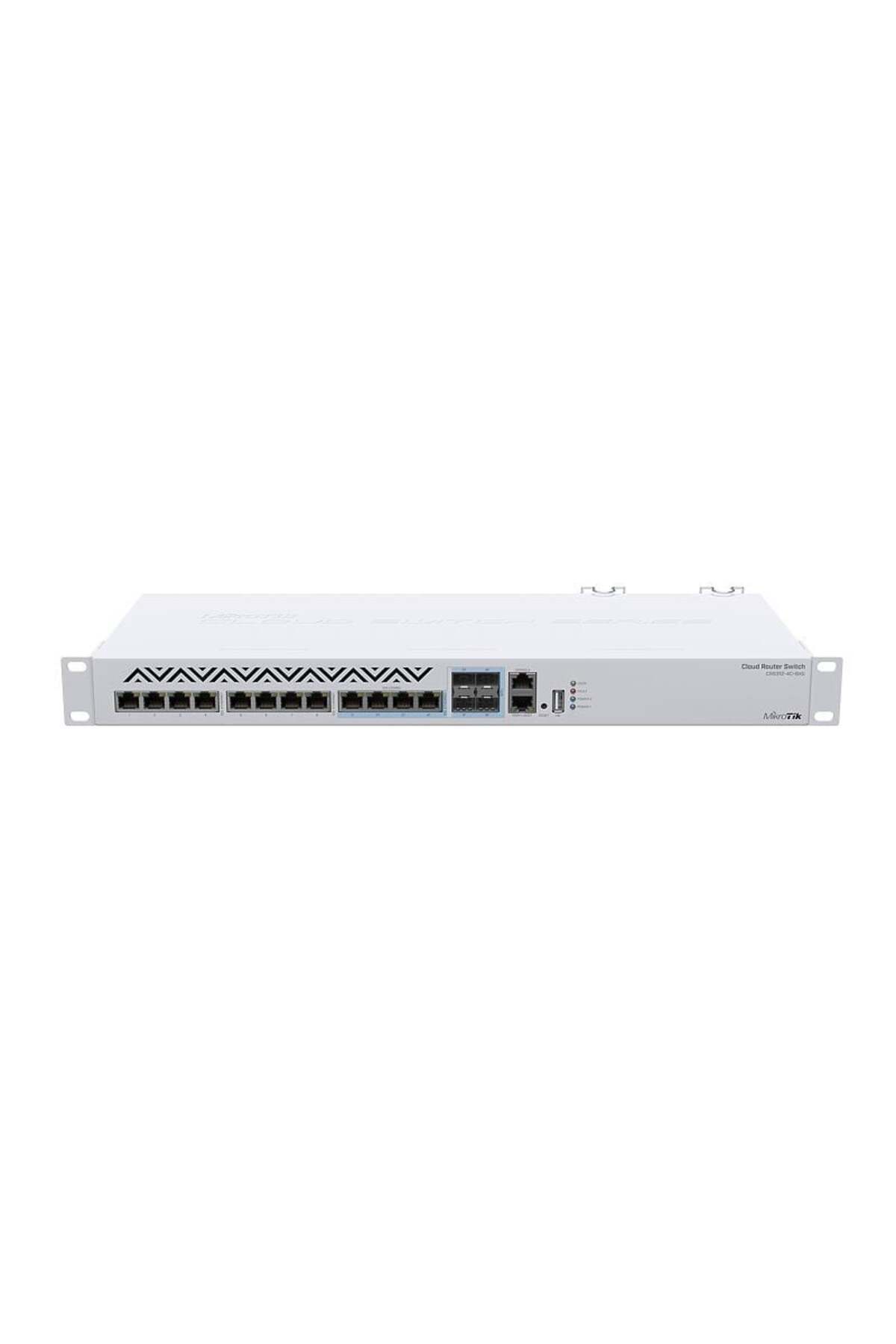 MIKROTIK-Management Switch, 8 x 10G Ethernet, 4 x 10G combo RJ45/SFP+, - CRS312-4C+8XG-RM 1