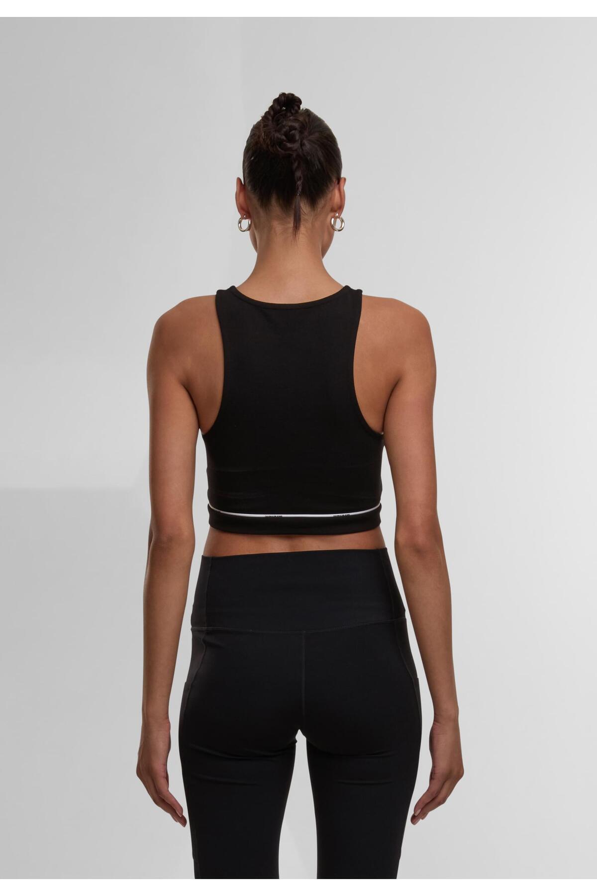 Calvin Klein-Damen Calvin Klein Jeans Fashion Racer Milano Crop Top 3