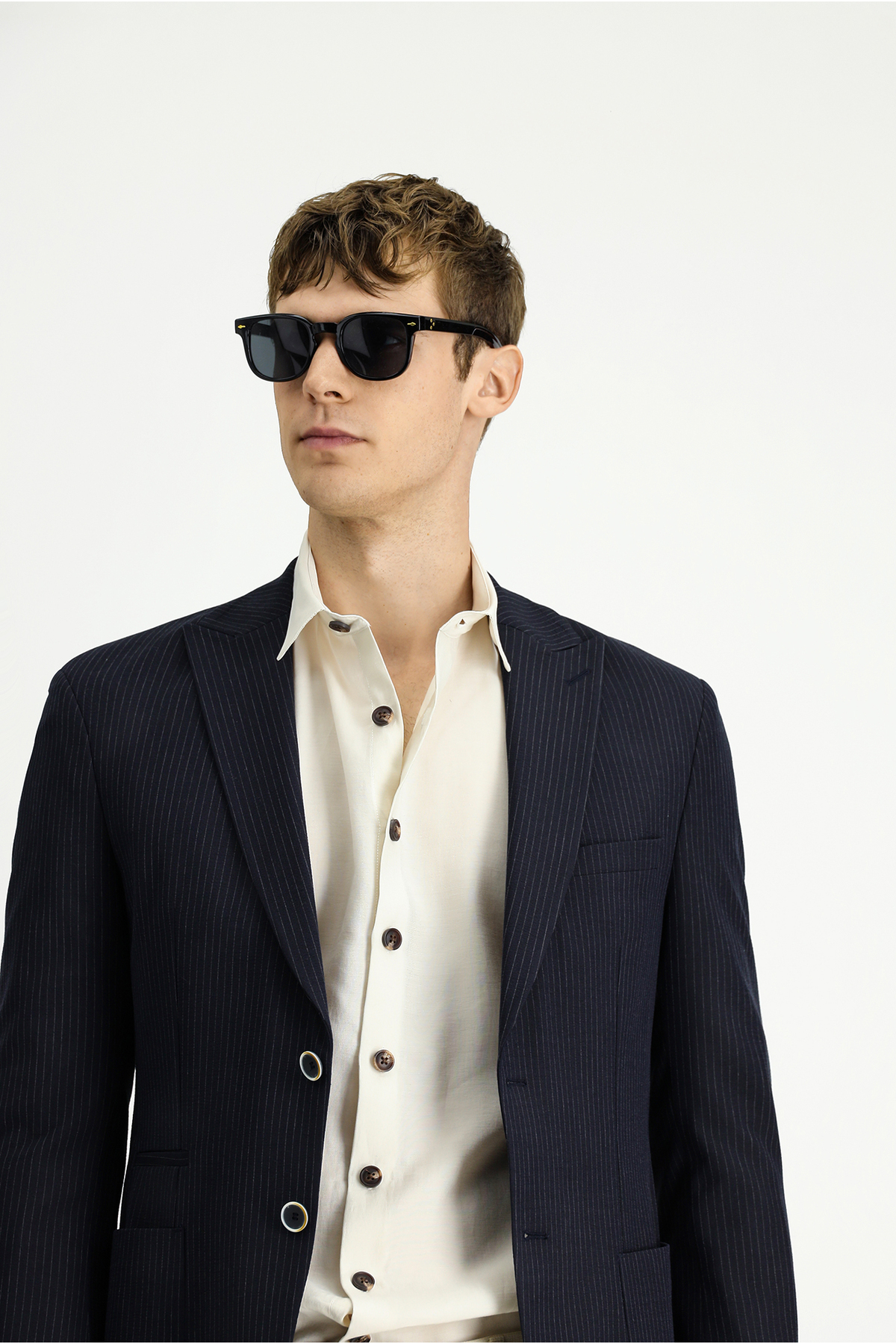کیگیلی کاپشن ورزشی لایکرا راه راه فوق باریک و برش بسیار باریک Super Slim Fit