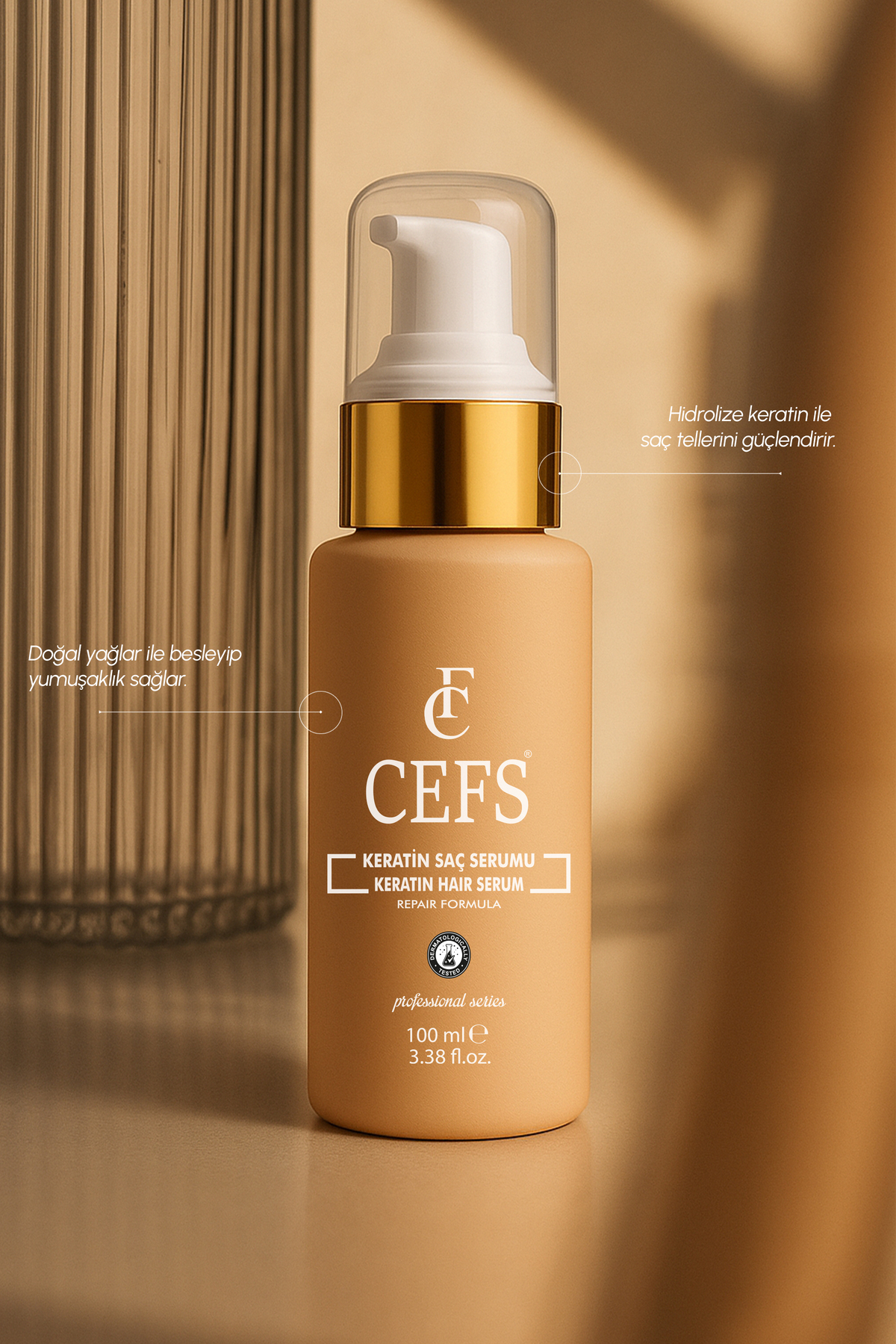 Keratin Saç Serumu 100 Ml, Hızlı Saç Uzatma, , Saç Güçlendirci Serum — A12 — تصویر 3 از 5