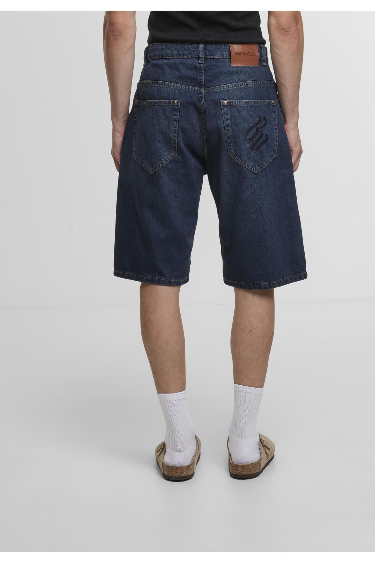 Rocawear-Herren Fri Baggy Fit Jeansshort 5