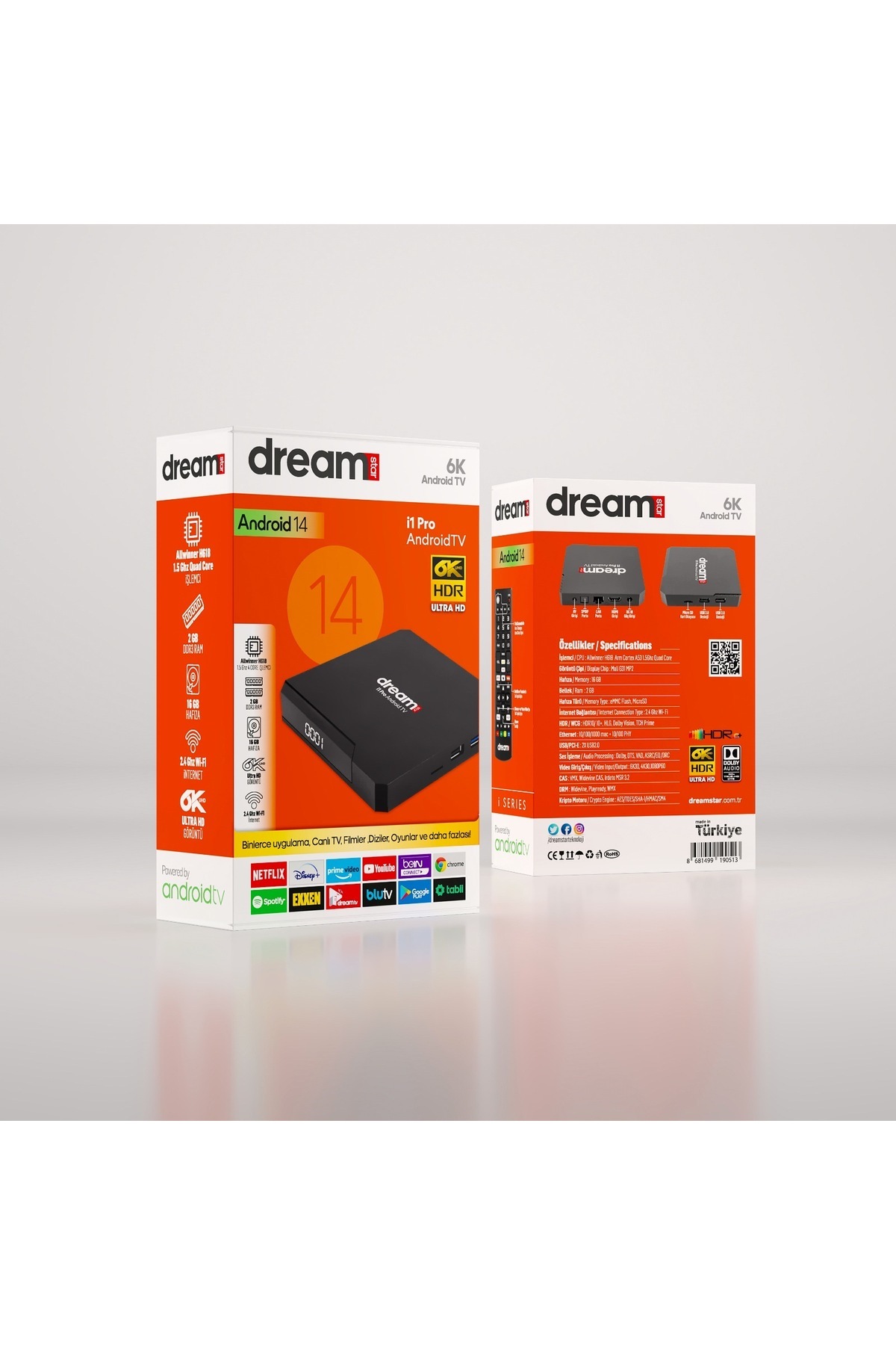 Dreamstar-i1 6K تي في بوكس أندرويد (أندرويد 12) 2