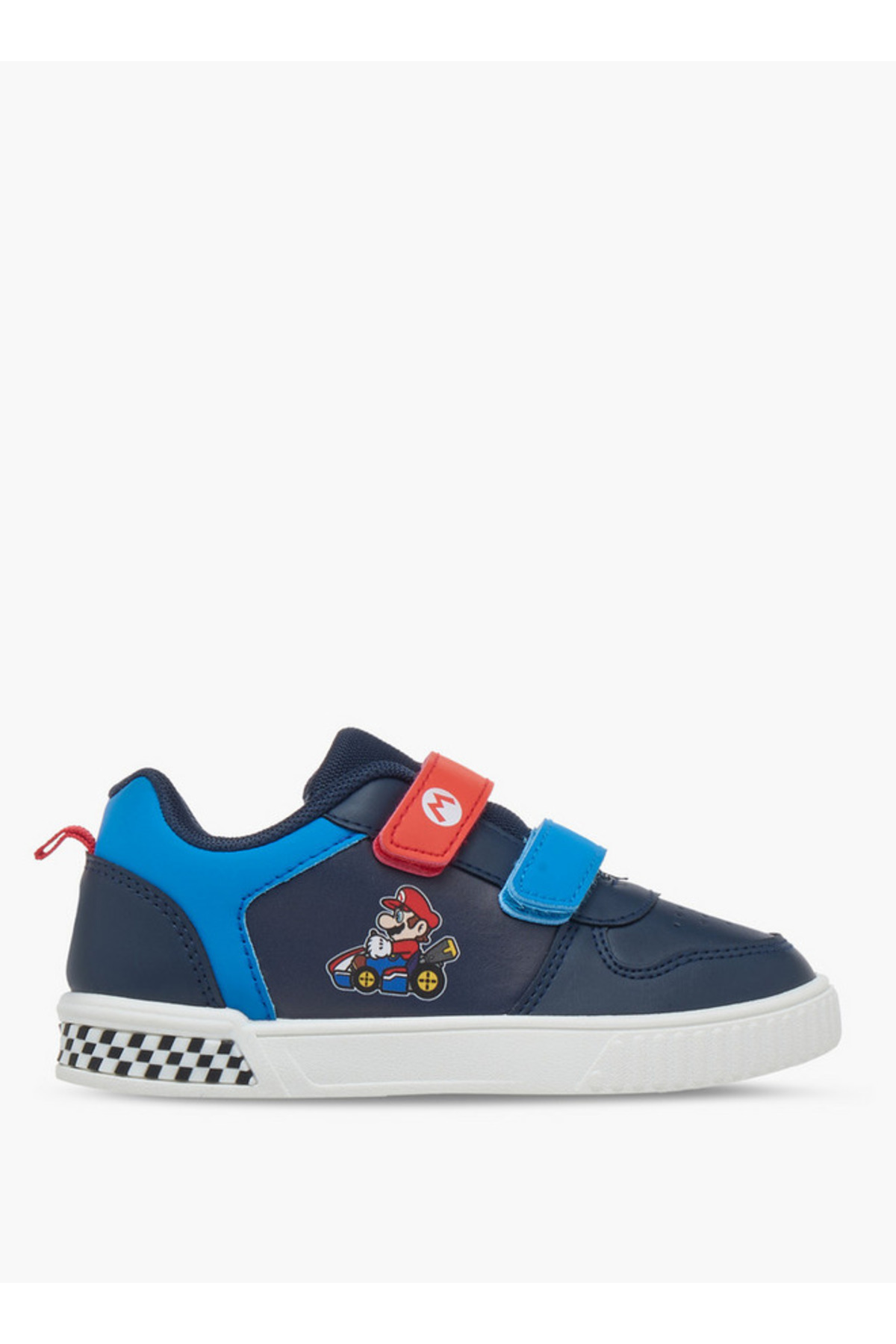 Super mario-Printed Sneakers with Hook and Loop Closure 3