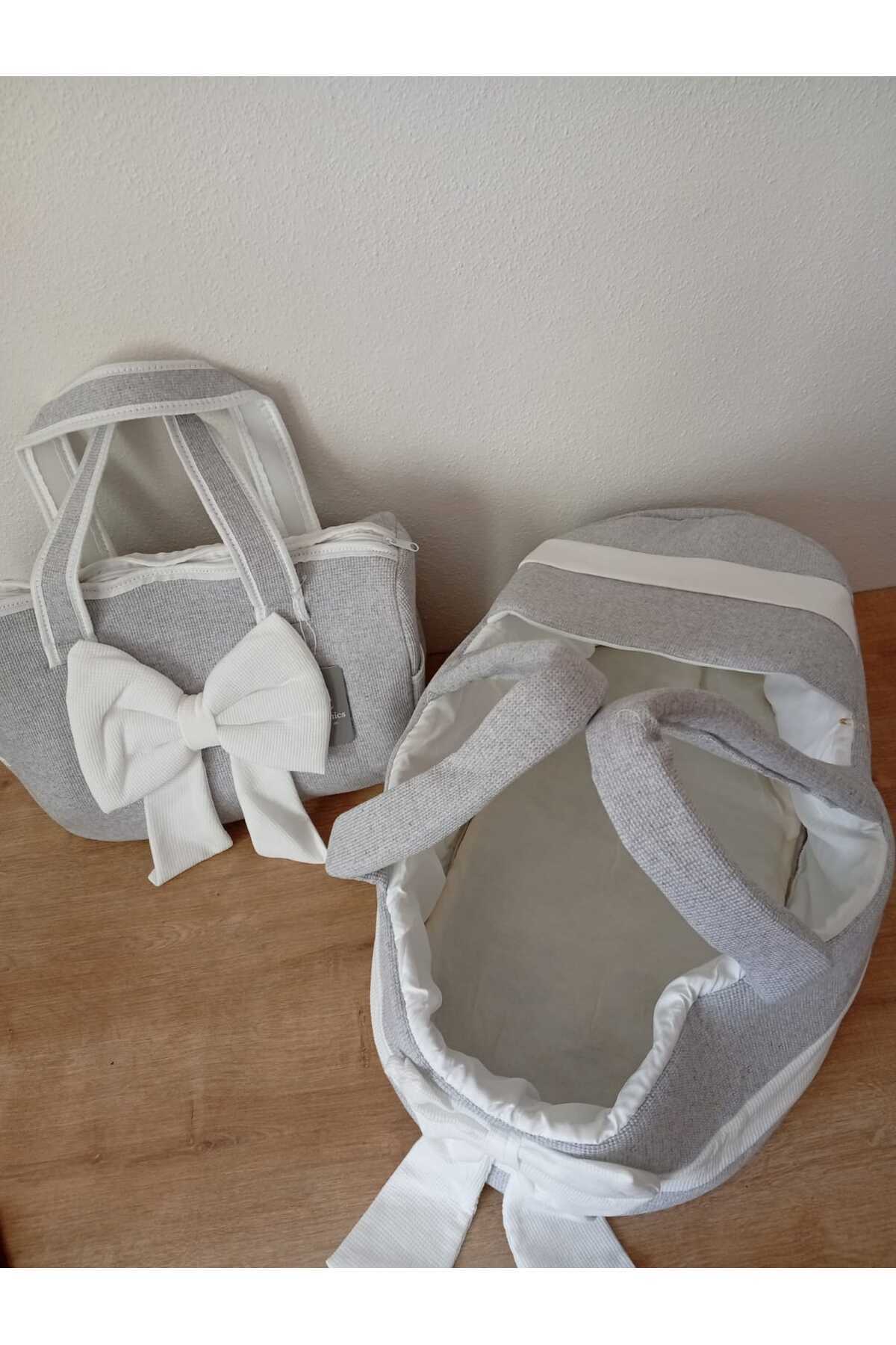 Mini Chics BOW Model Bebek Taşıma Çantası Anne Çantası fotoğrafı 3 (önizleme)