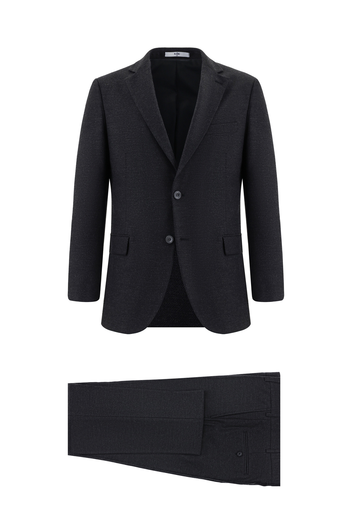 Kiğılı Regular Fit Klasik Desenli Takım Elbise