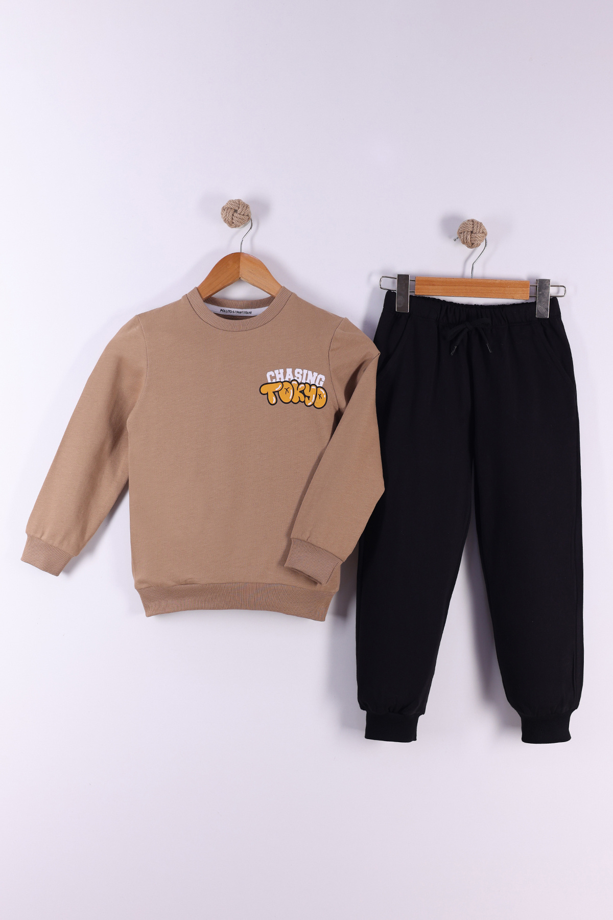 Pollito-Tokyo Printed Two String Tracksuit Set 3