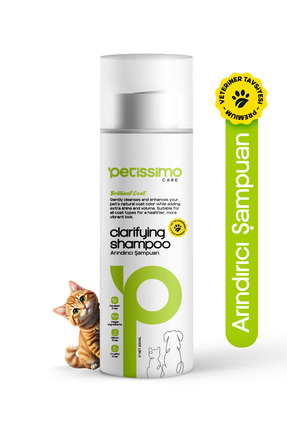 Petissimo Care Arındırıcı Kedi Şampuanı - Pire Parazit Kene Karşıtı Kedi Şamp...