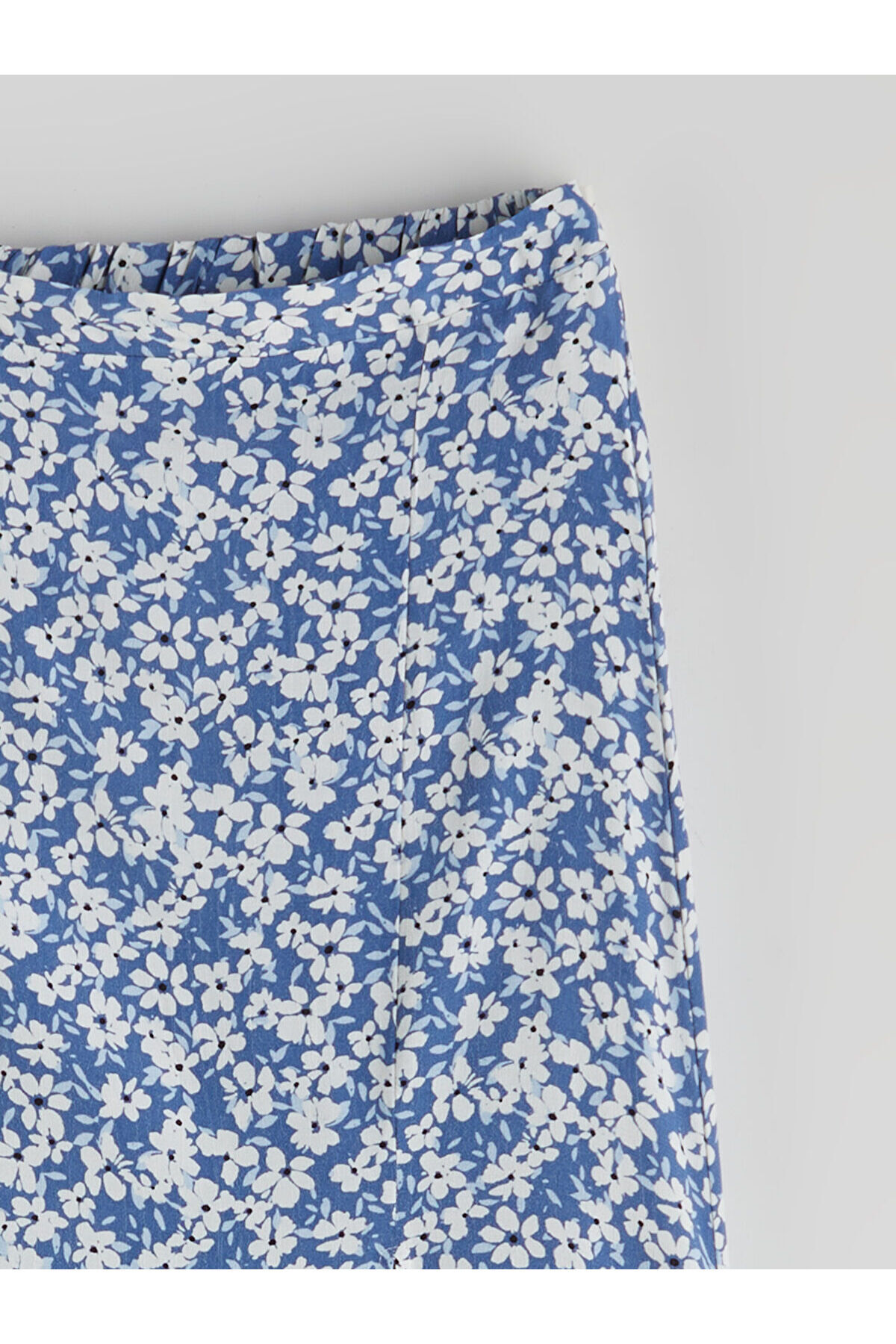 LC Waikiki-Lcw Floral Slit Skirt with Elastic Waist 6