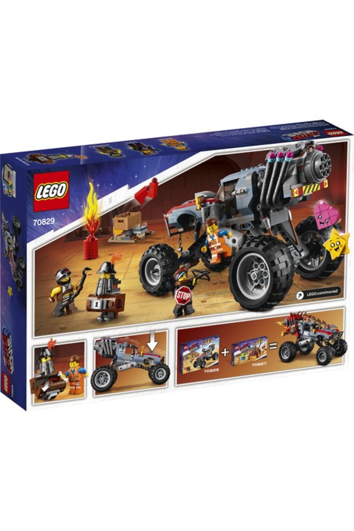 فیلم ۷۰۸۲۹: گاری فرار امت و لوسی!