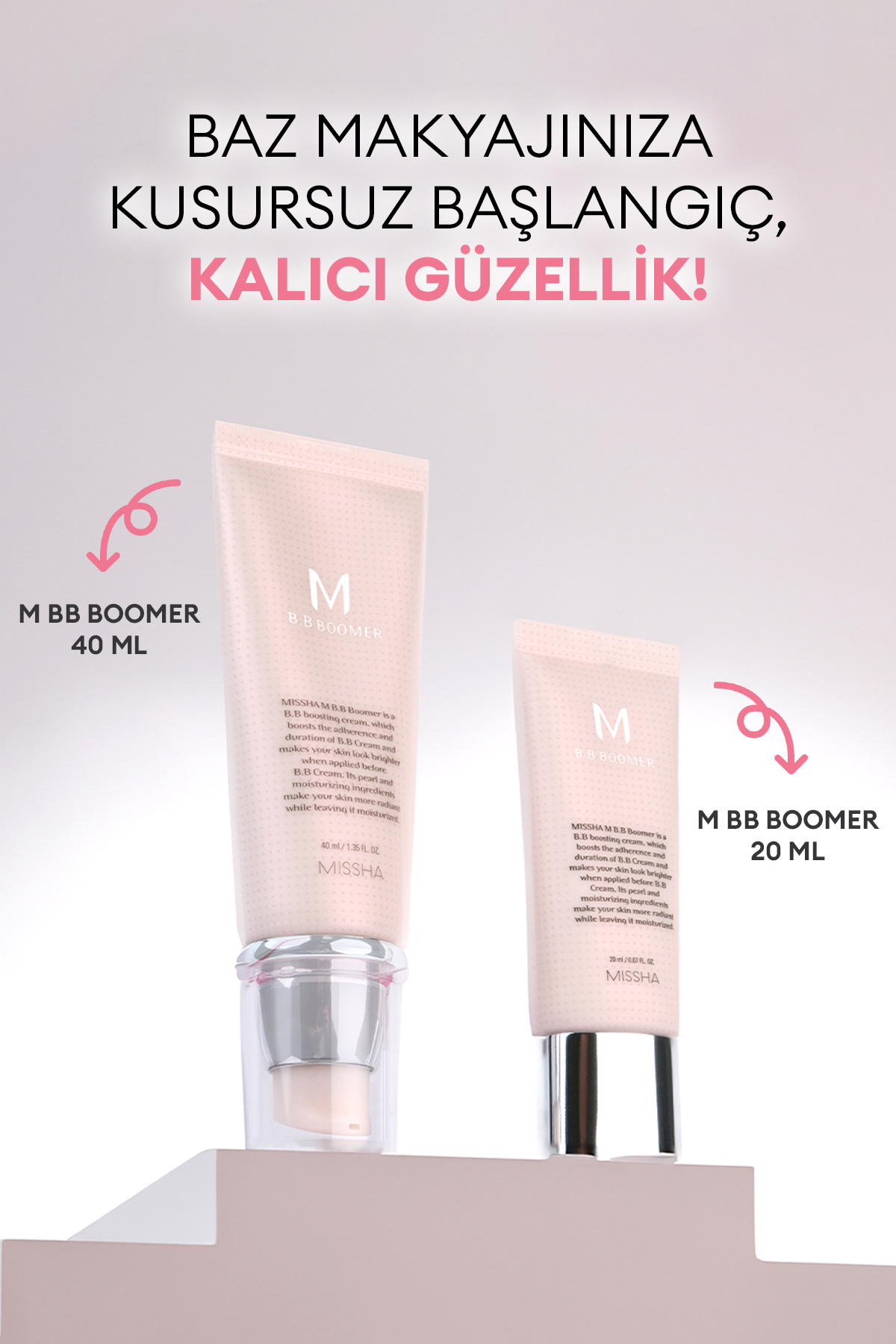 Işıltılı Ve Aydınlık Görünüm Sağlayan Makyaj Bazı M B.B Boomer 40 ml — سفید 111266 — تصویر 8 از 9
