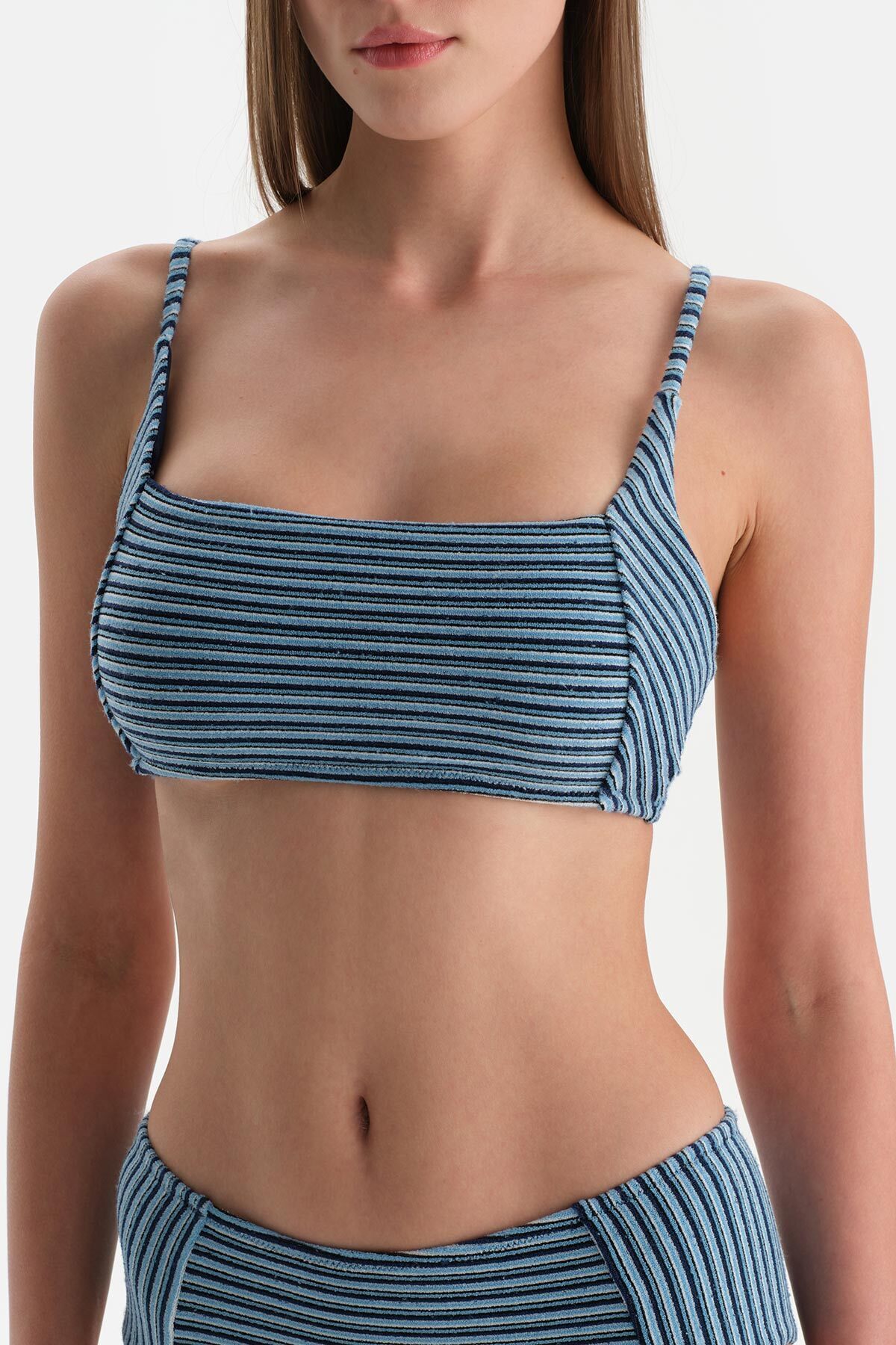 Dagi-Μπλουζάκι μπικίνι Navy Blue Bralet 6