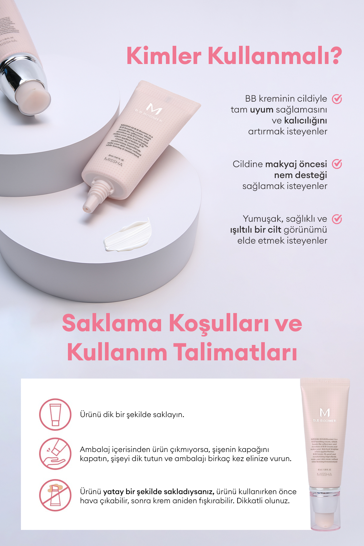 Işıltılı Ve Aydınlık Görünüm Sağlayan Makyaj Bazı M B.B Boomer 40 ml — سفید 111266 — تصویر 7 از 9