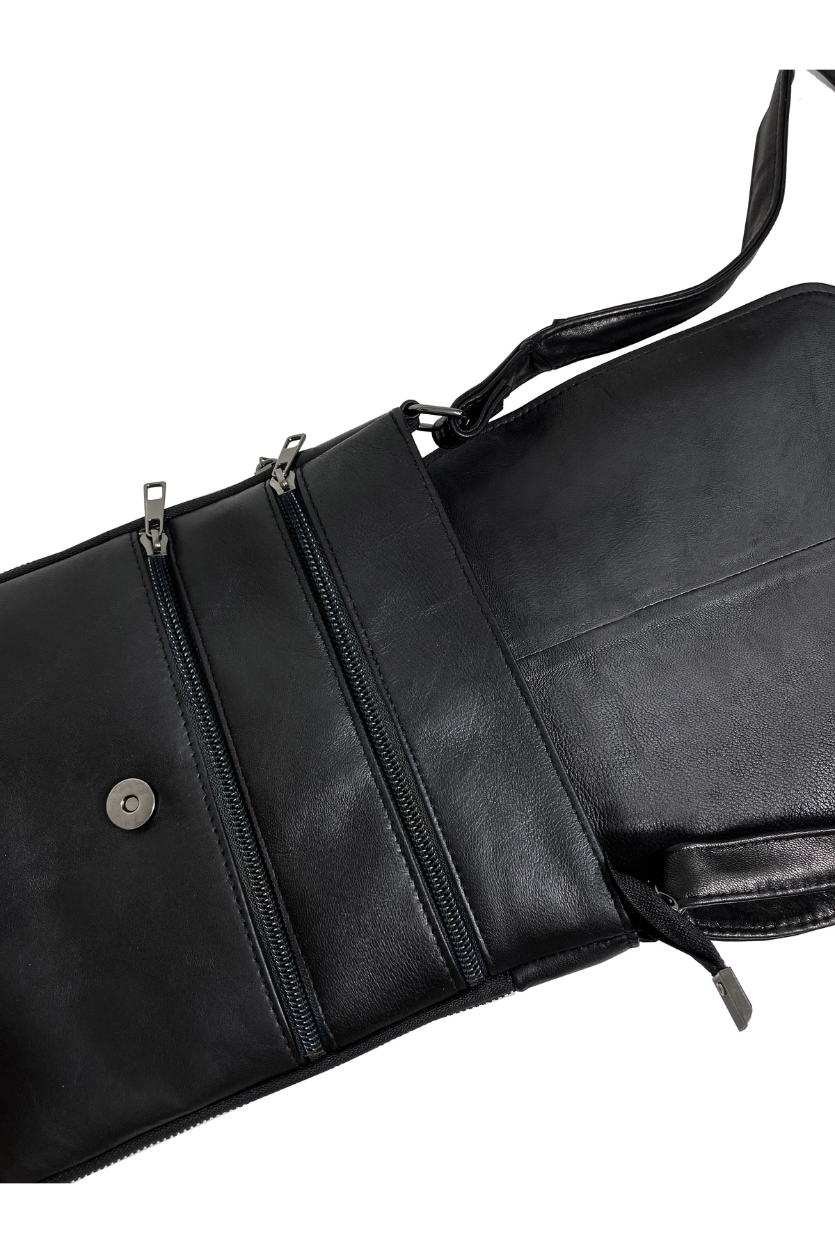 westbag  Hakiki Deri Postacı Çantası Premium Deri Çapraz Askılı Yandan Asmalı Omuz Çanta - Görsel 5