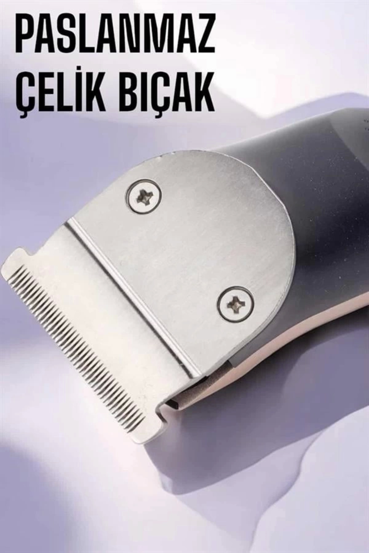 Alvo Store Paslanmaz Çelik Bıçaklı Hassas Çelik Bıçaklı Tıraş Makinesi