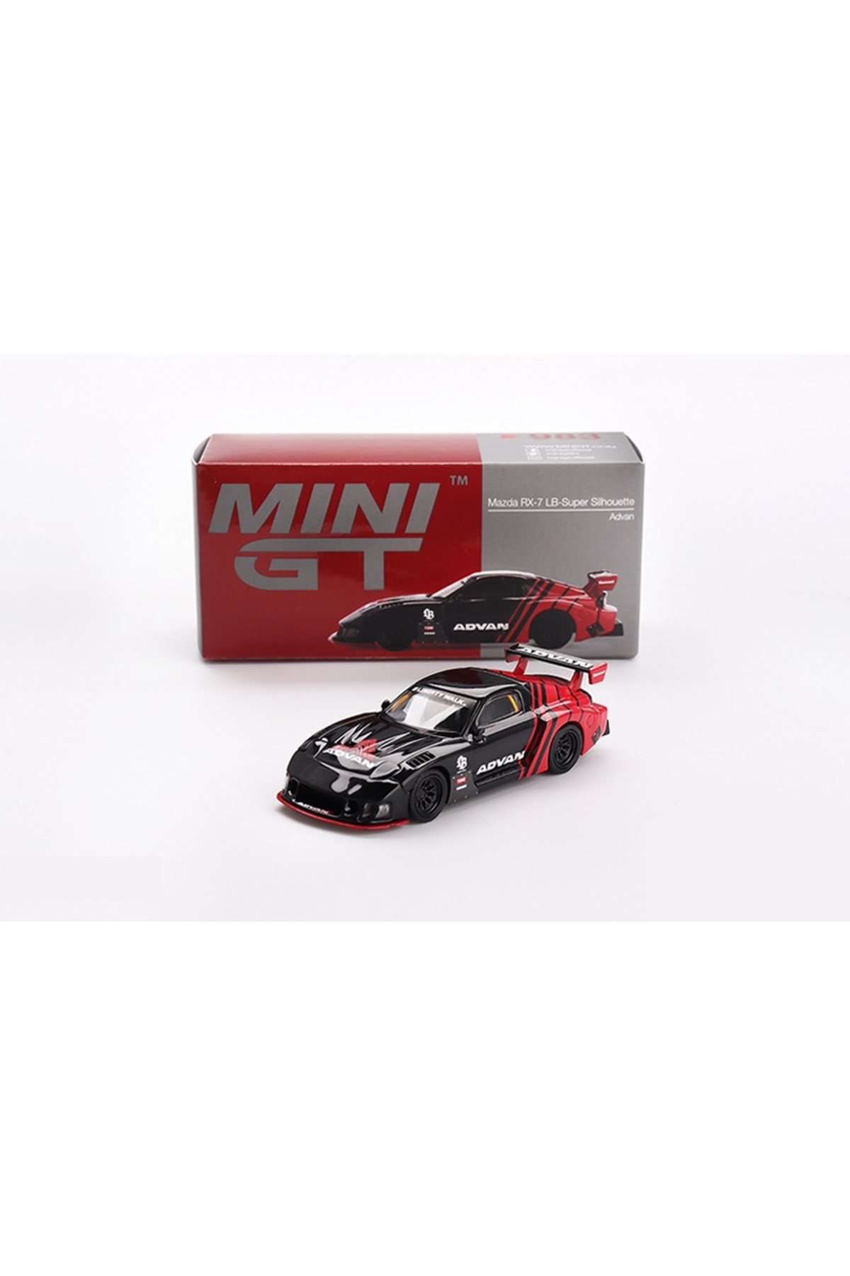 mini gt 1/64 983 Mazda RX-7 LB-Super Silhouette Advan - Fiyatı