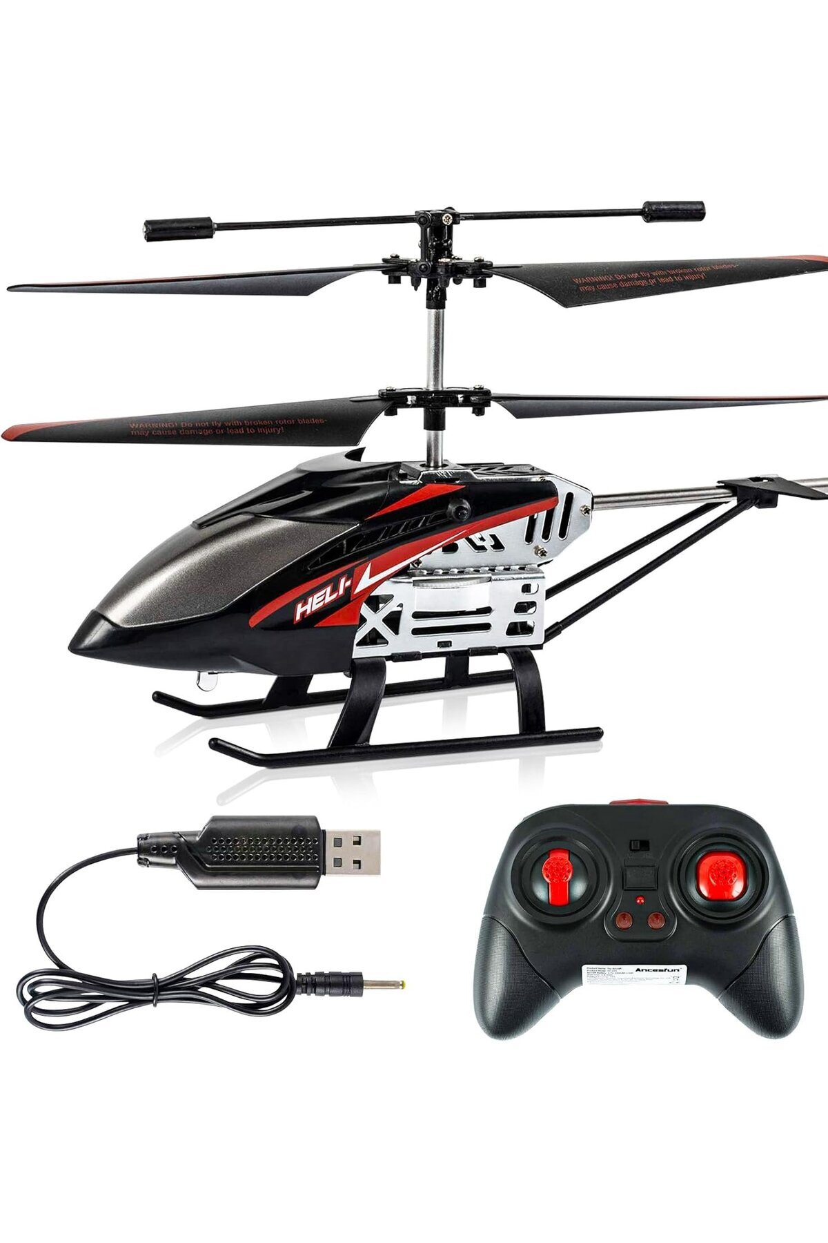 OEM-Remote control toy helicopter with Gyro Hover function, one-button takeoff/landing, LED light 1