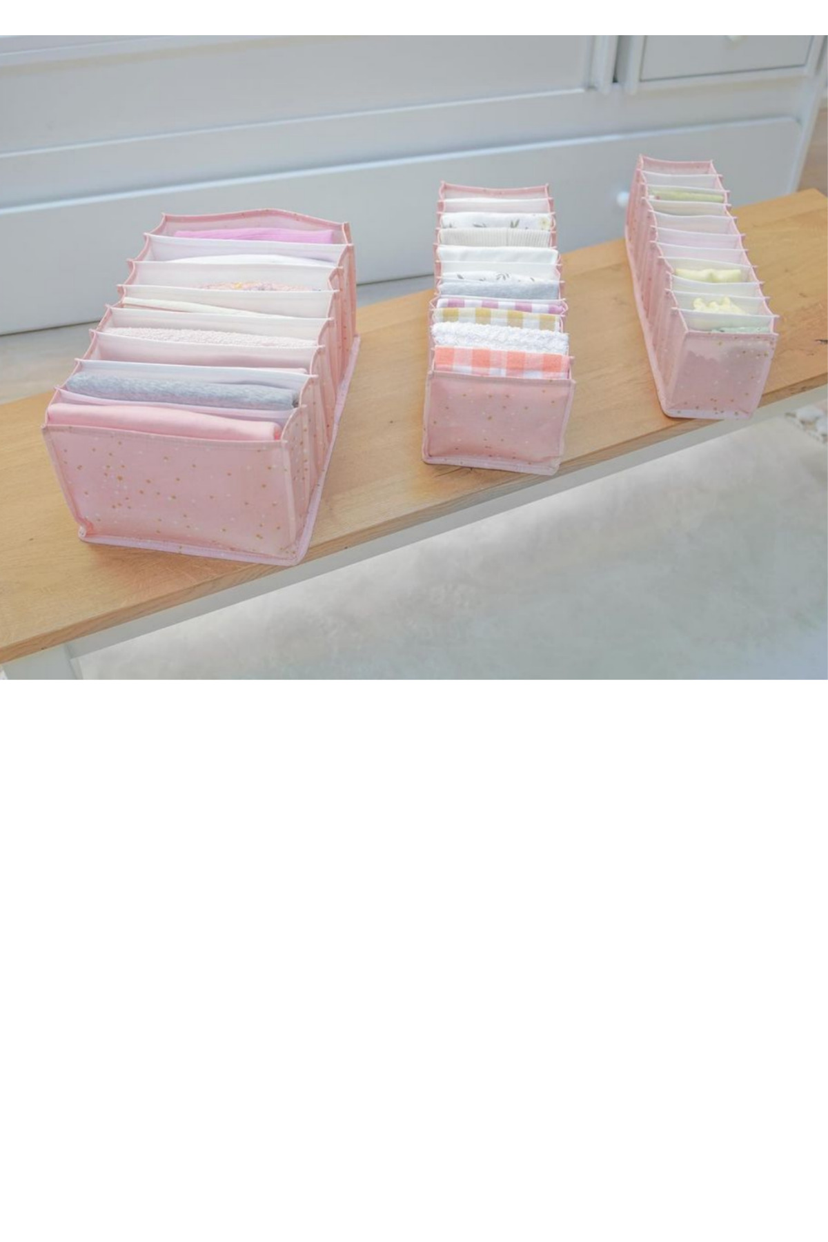 FORSACE 13 Parçadan Oluşan Yeni Doğan Bebek Bakım Seti Pembe(bavul-altbakım-sepet-organizers-3lüset-bakım ç) fotoğrafı 6 (önizleme)