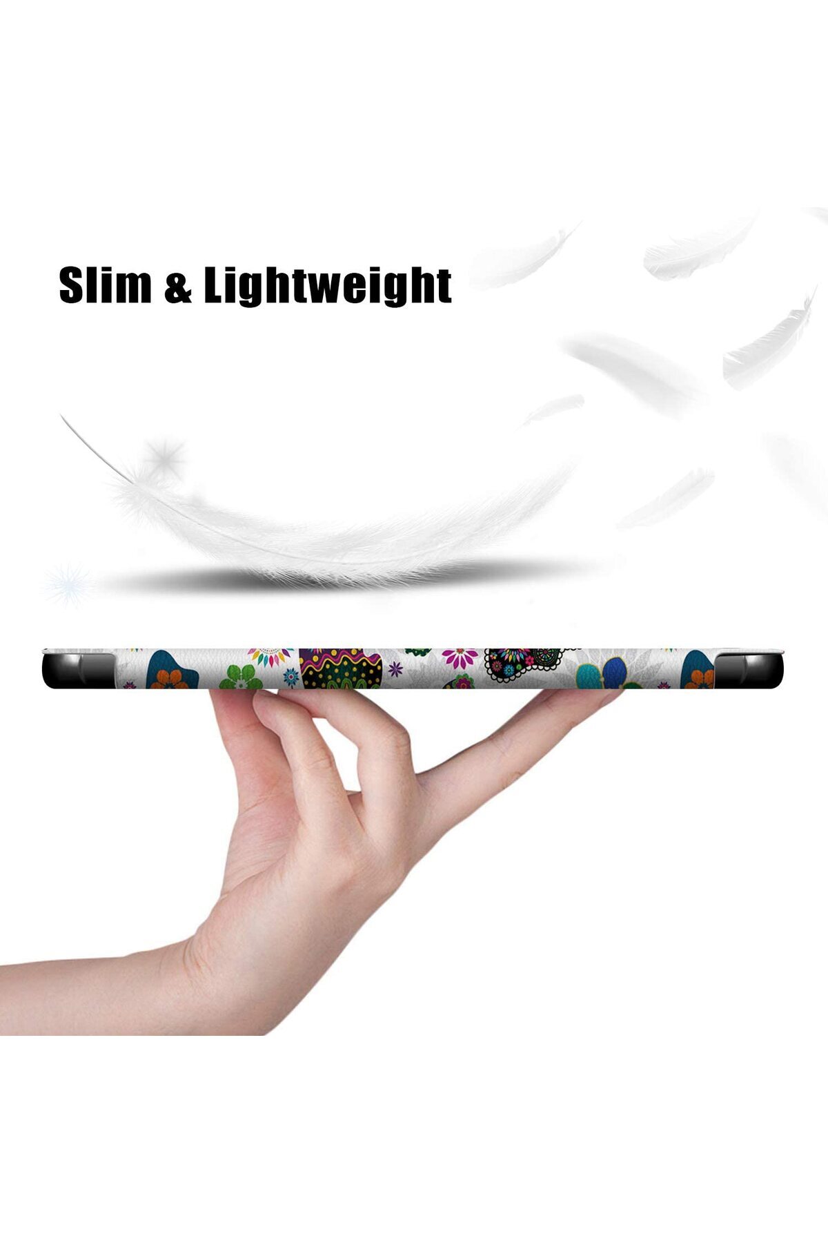 SIGLOO-Husa Samsung Galaxy Tab A9 Plus, A9+ UltraSlim de tip stand, cufunctie sleep/wake-up, Sigloo, Paris 6