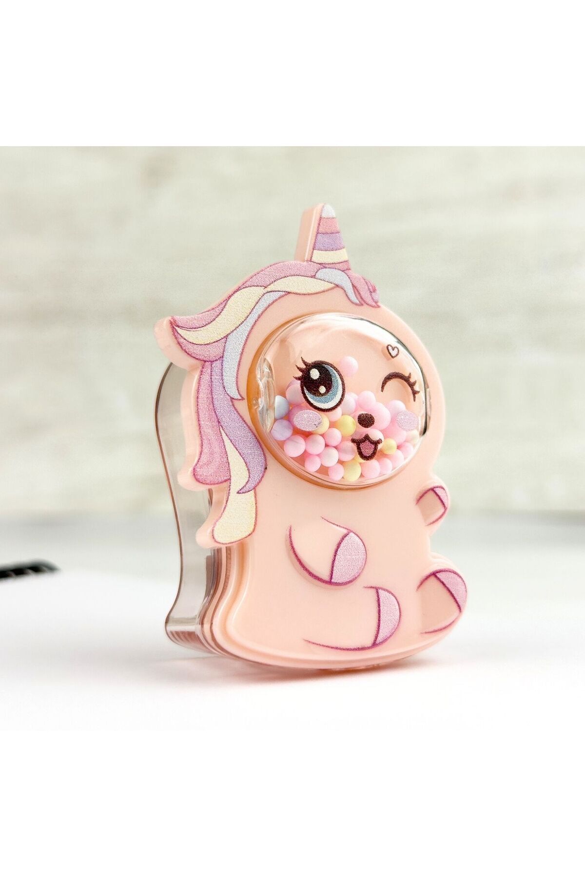 BAK GEL AL Sevimli Unicorn Tasarımlı Pastel Renkli Kalemtıraş –Mikro Okul Çantaları Kırtasiye Malzemesi