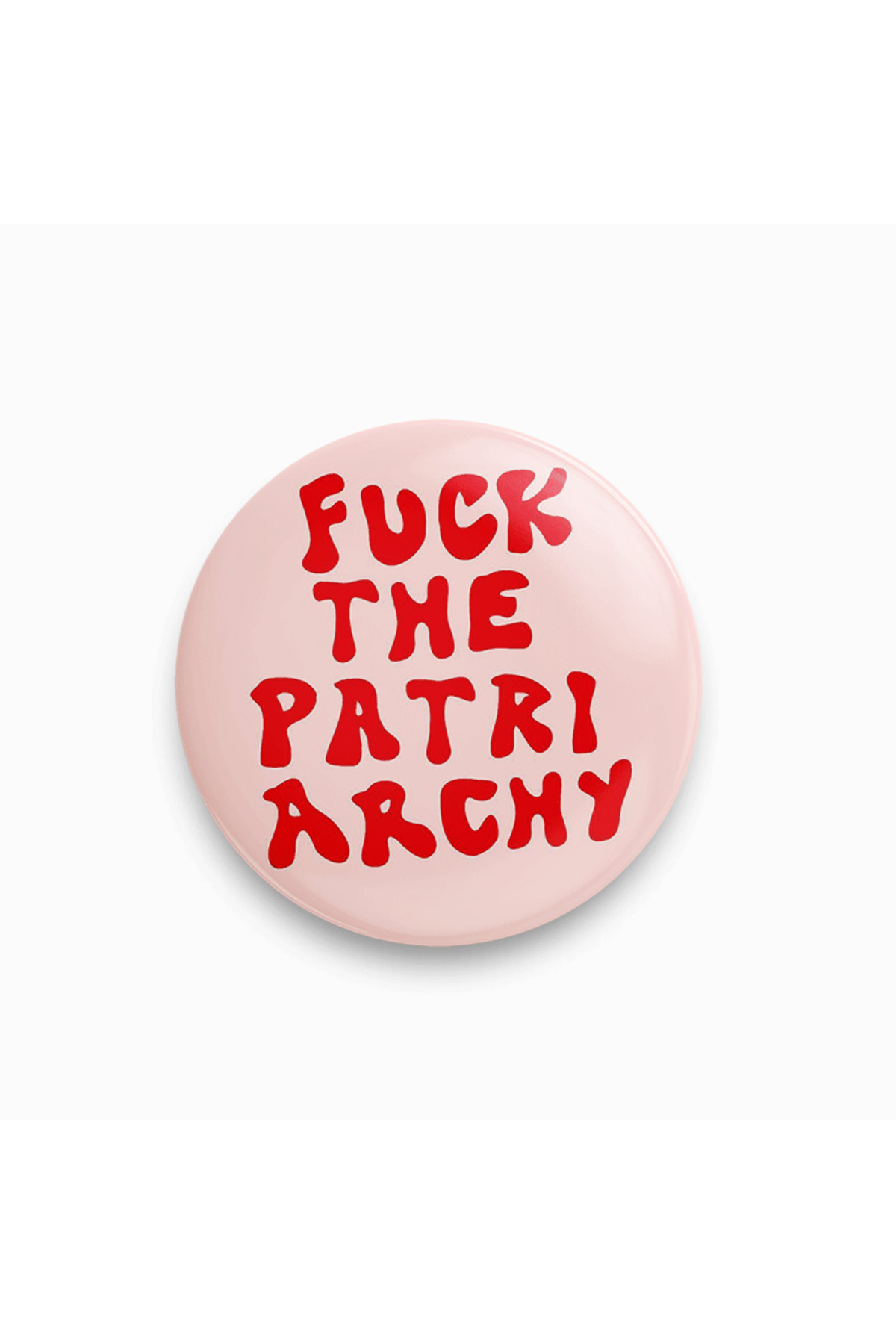 The Patriarchy Written Feminism Badge