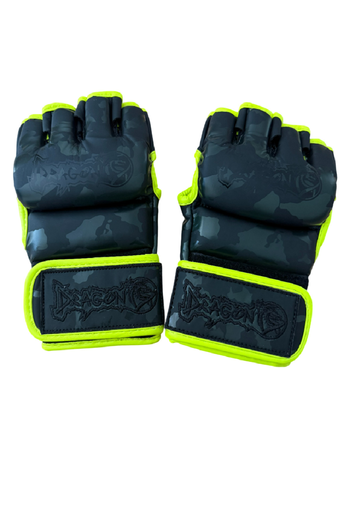 Dragondo SPARRING TORBA ANTRENMAN KAMUFLAJ NEON ELDİVENİ