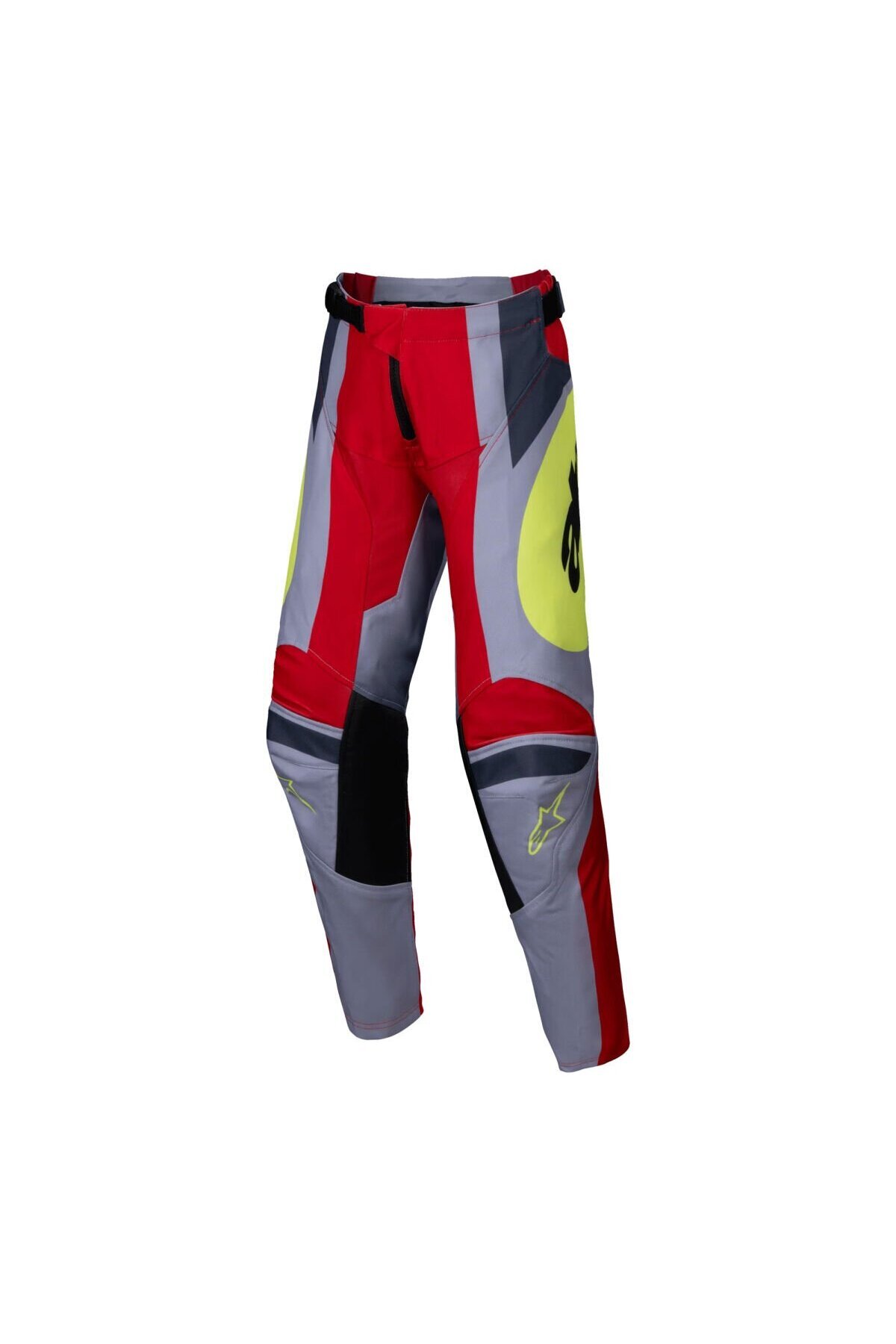 Alpinestars Youth Racer Melt Off-Road Motosiklet Pantolonu Kırmızı Gri