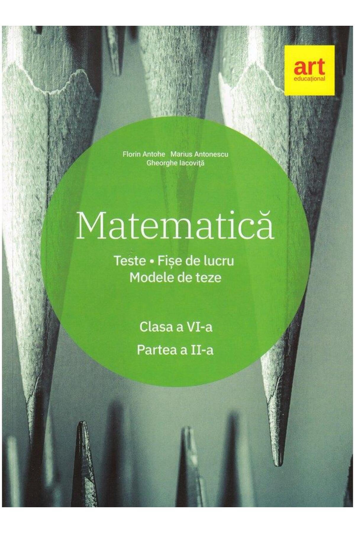 Editura Art Klett-Mathematics. Grade VI. Part II. Tests. Fi 1