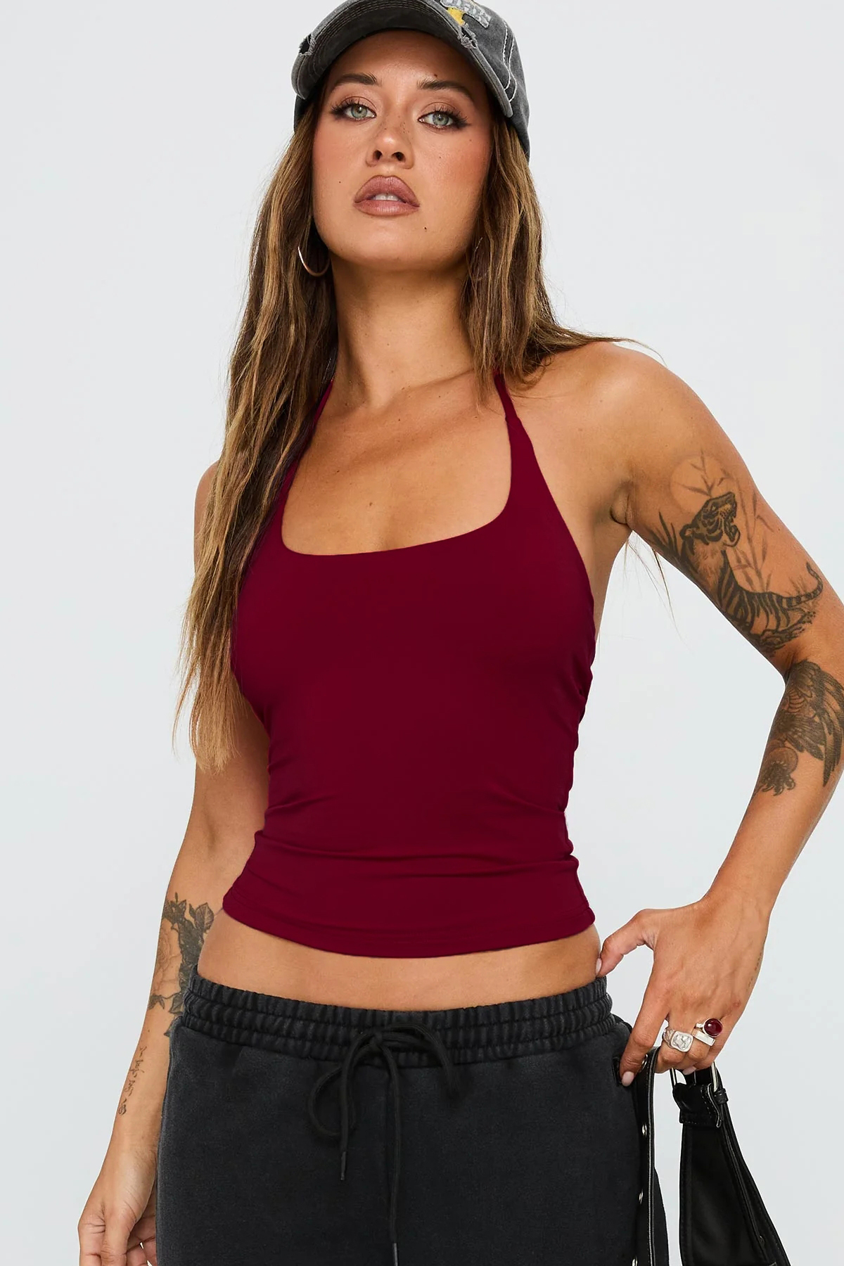 World Fashion Trends  Kadın Boyundan Bağlamalı Sırt Detaylı Bluz JT9086 - Görsel 2