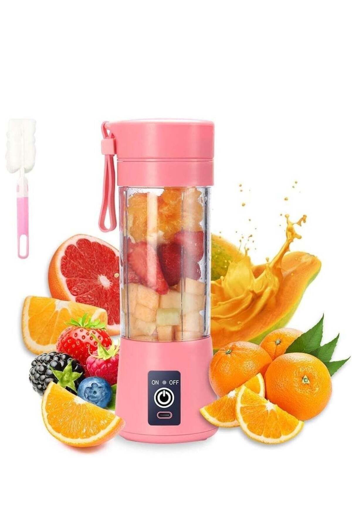 Generic-ELTRAZONE Portable Blender Cup,Electric USB Juicer Blender,Mini Blender Portable Blender For Shakes 1