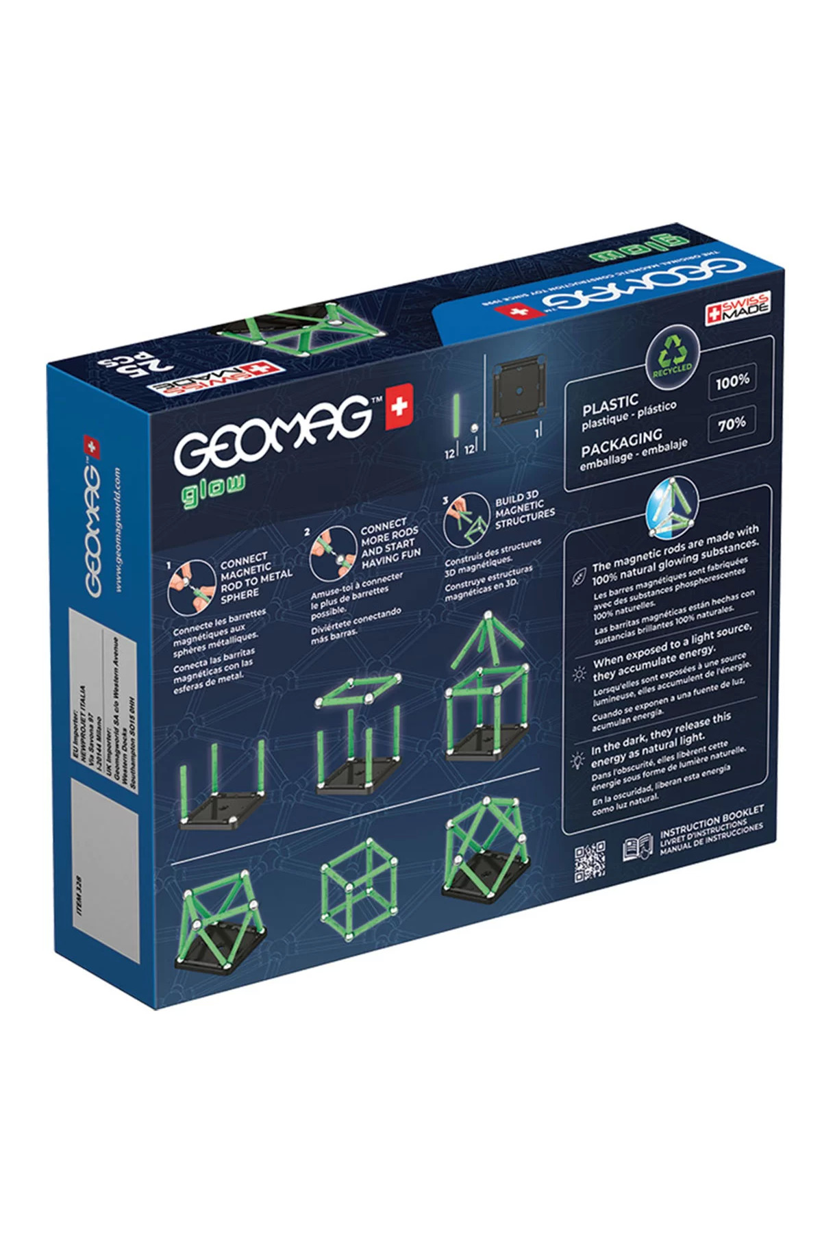 paraply Geomag Glow Manyetik Zeka Oyunu 25 Parça - S03000328 Kız Çocuk Erkek Çocuk Oyuncak Eğitici Oyuncakla fotoğrafı 2 (önizleme)