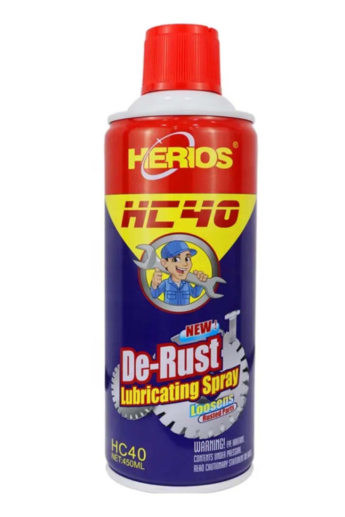 Generic-HERIOS Anti-Rust Lubricant Spray, Rust Prevention and Cleaning, rust remover, 450ml Tin Can 1