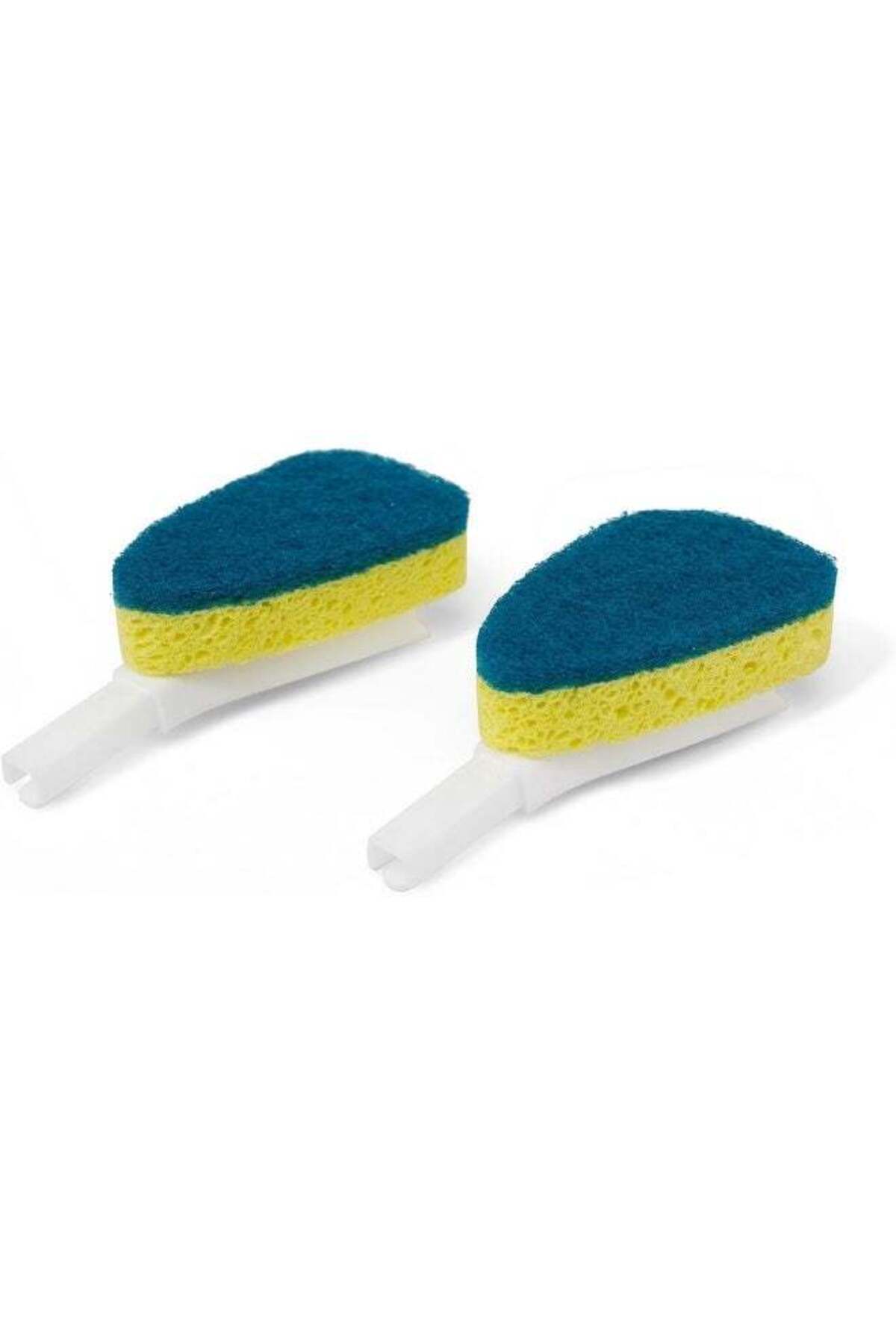 Generic-Full Circle Full Circle Laid Back 2.0 Replacement Sponge Head (2pk) - White, 1 Count 1