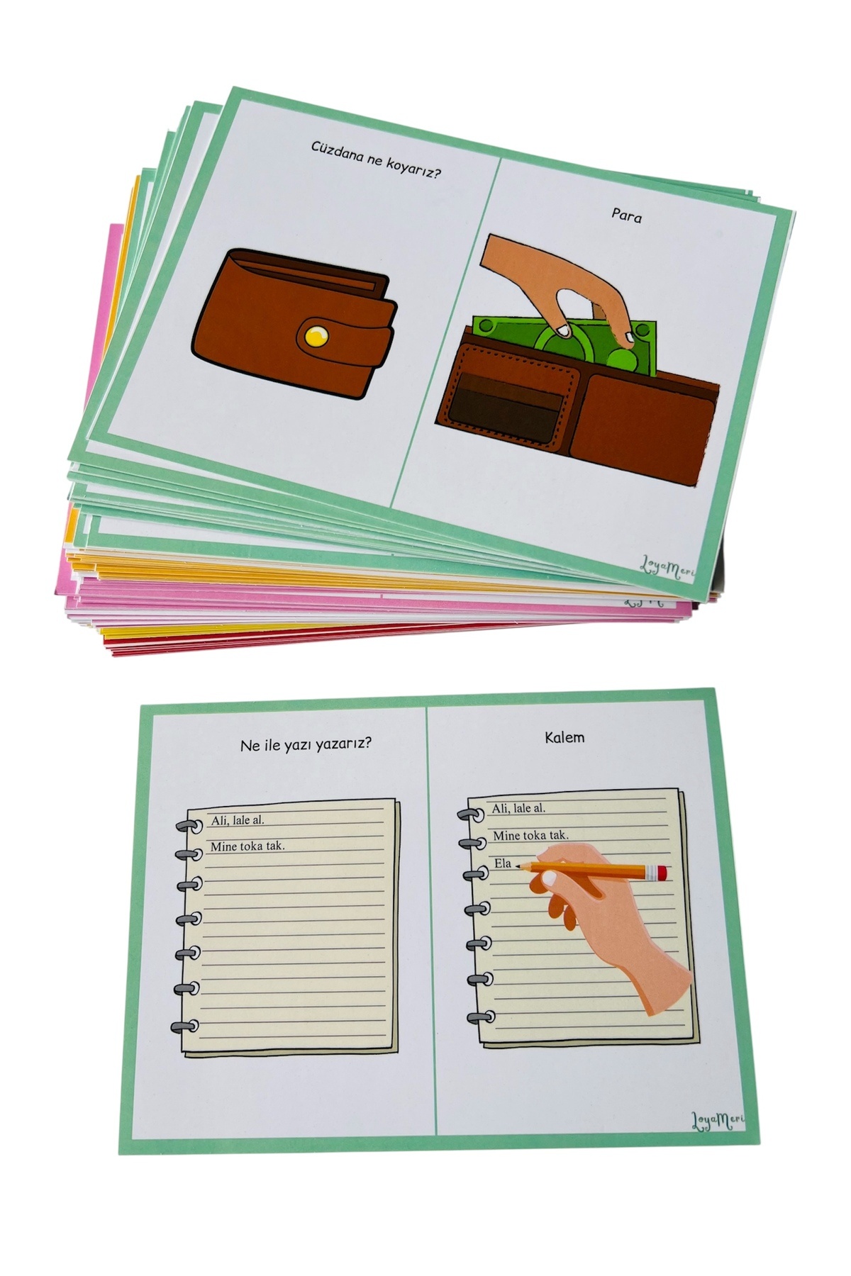 Loyameri Kidsshop 5N1K SORU KARTLARI, 120 KART, OKULÖNCESİ, ÖZEL EĞİTİM fotoğrafı 4 (önizleme)