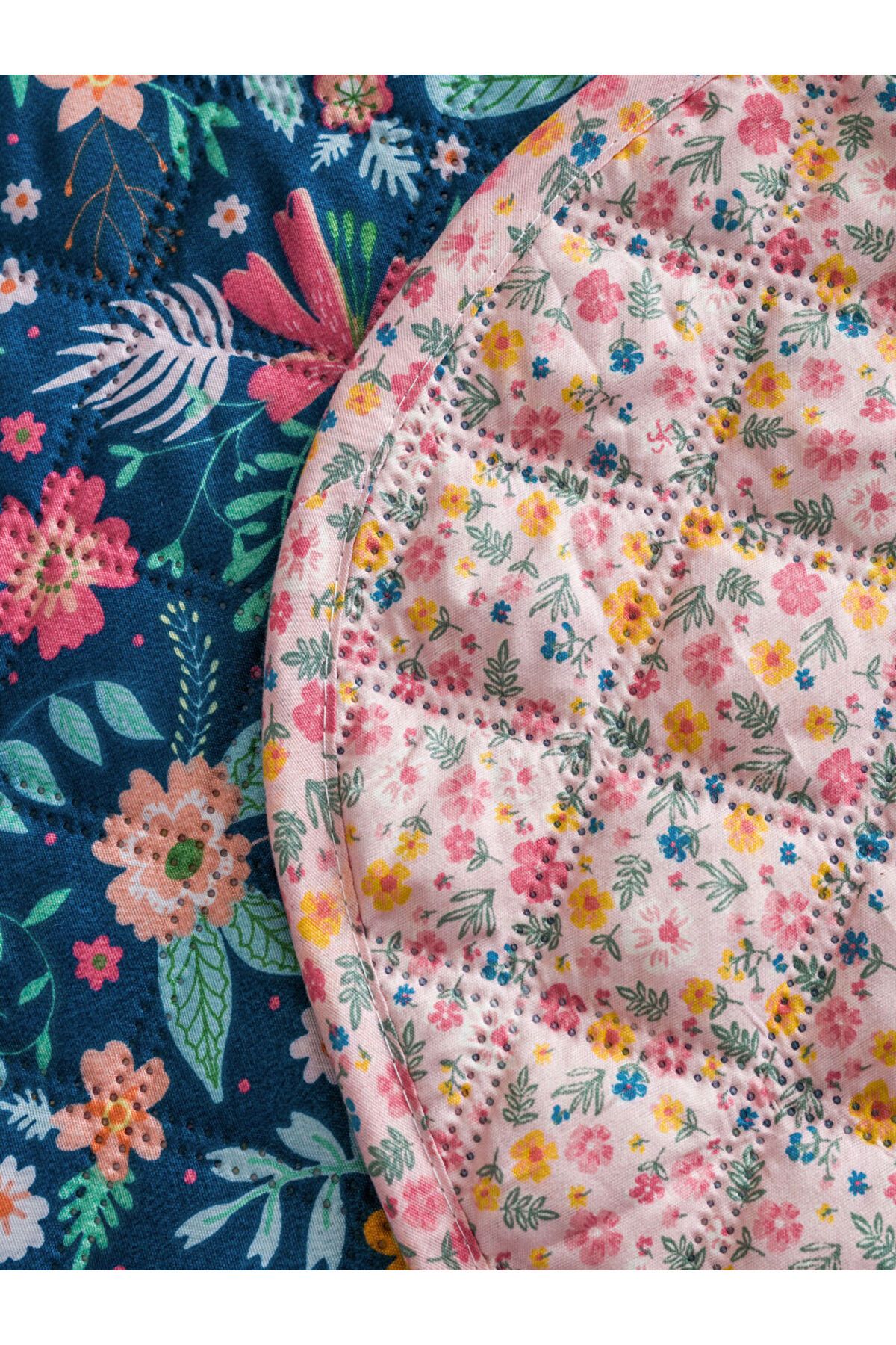 LC Waikiki-Create Your Style from Uzg Store |   Floral Patterned Double Bedspread 200X220 cm 5