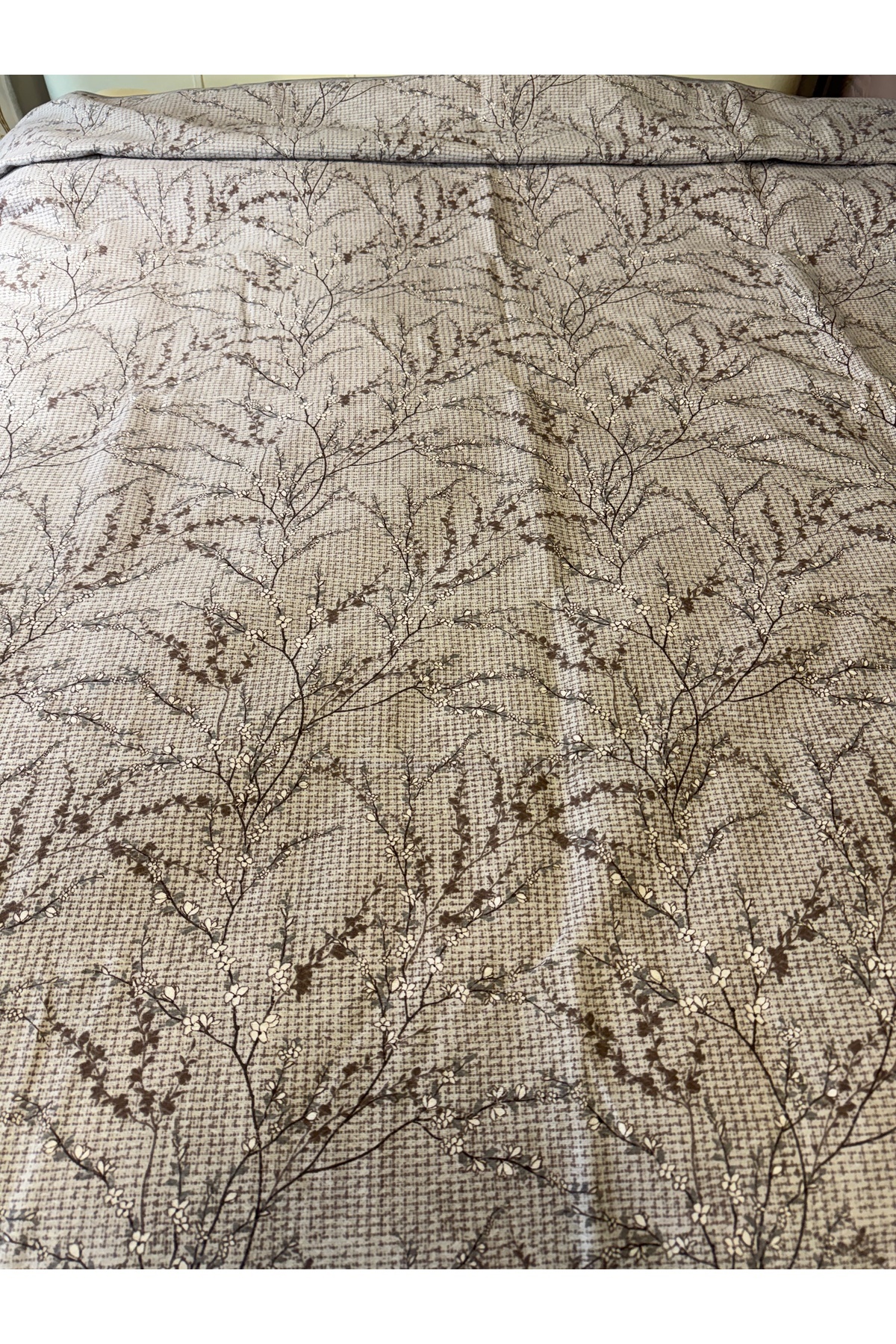 ŞENER HOME-Sprout Pattern Printed 150X240 Cm. Single Single Pike 5