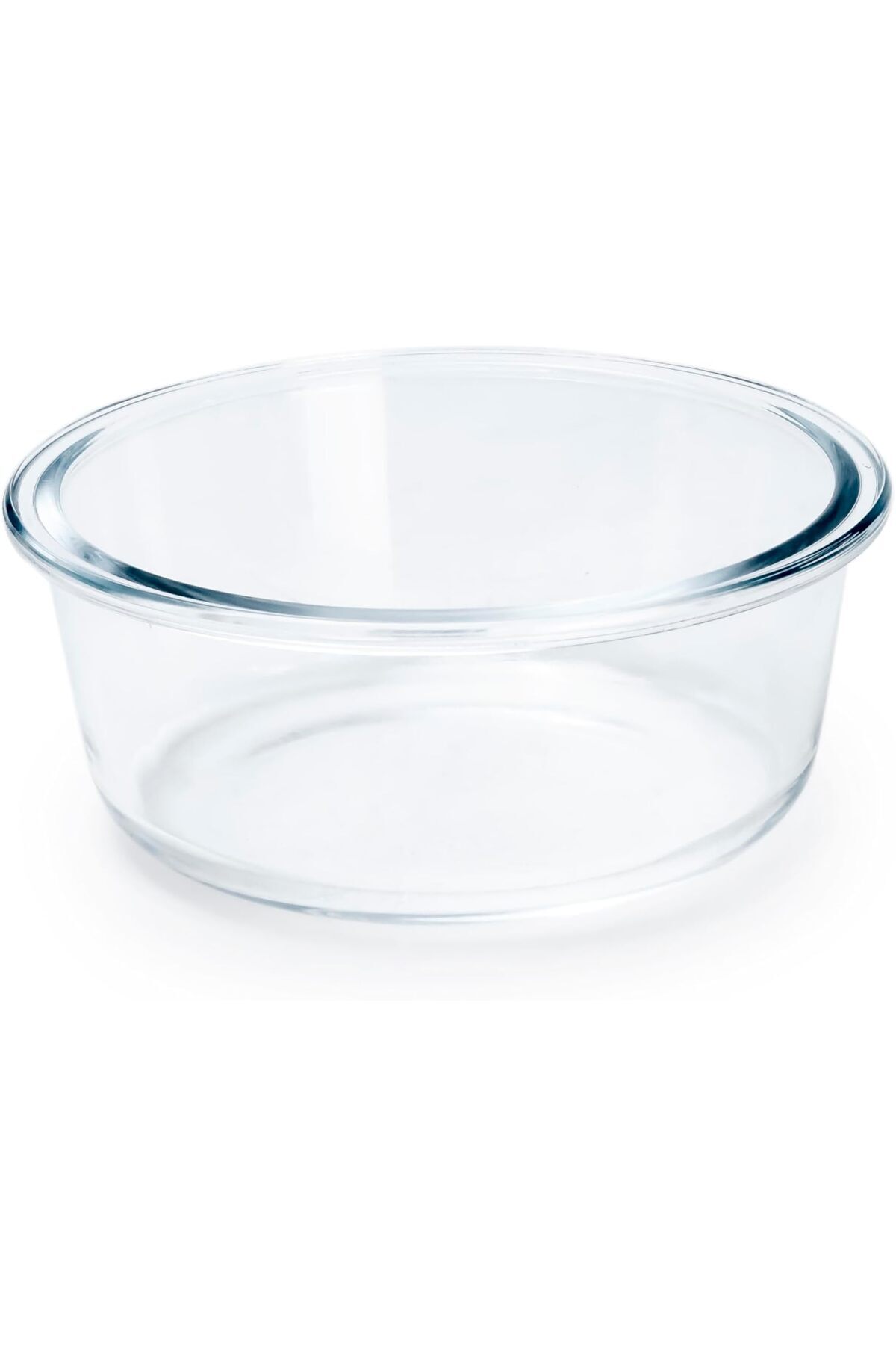 erorex-Borosilicate Glass Round Food Saver 350Ml Capacity, Openable Secure Air Vent, Silicone Seal, 2