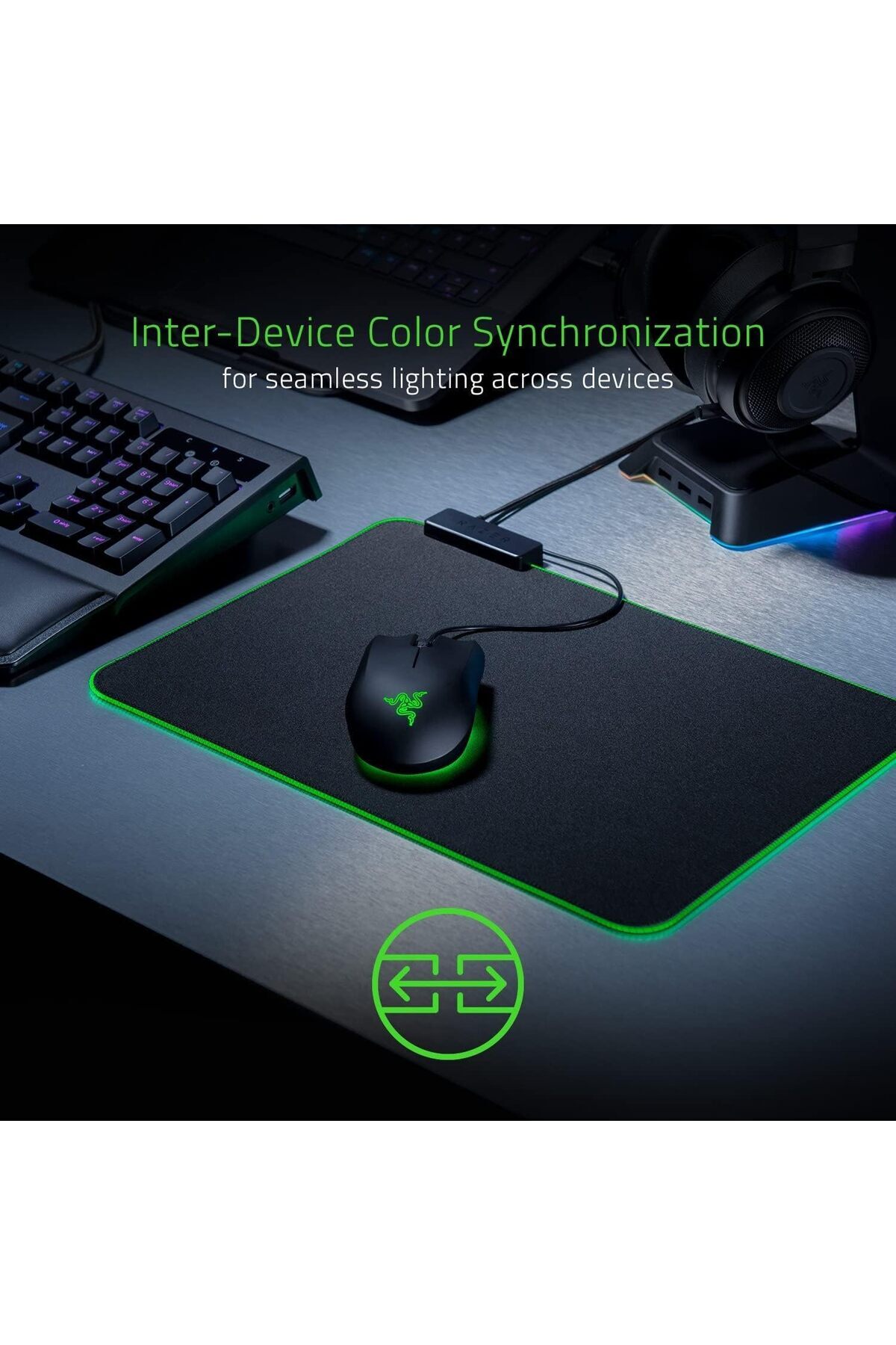 erorex-Goliathus Chroma Soft Gaming Mouse Mat Micro Textured Cloth Surface Optimized All Sensitivity 5
