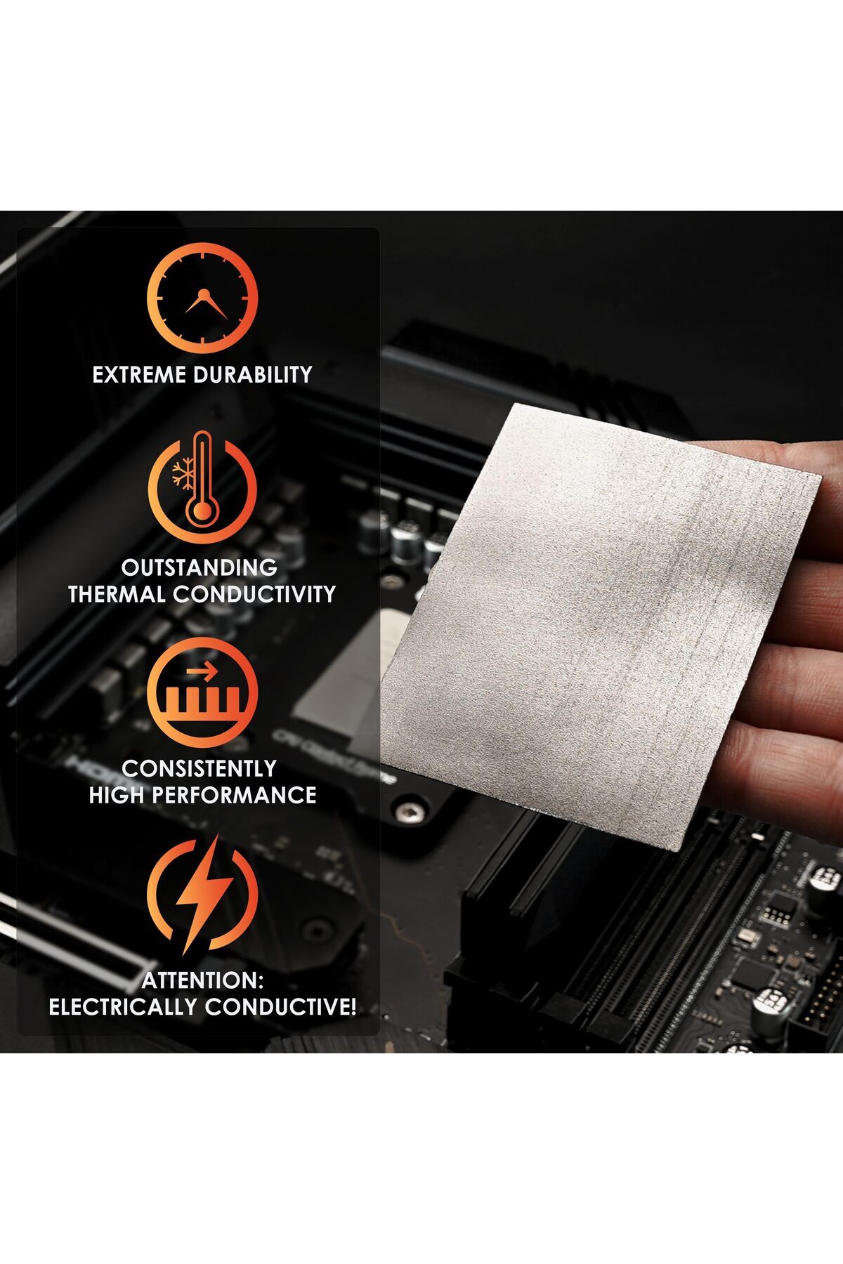 erorex-Kryosheet High Performance Graphene Thermal Pad Alternative For High Performance Thermal Paste 2